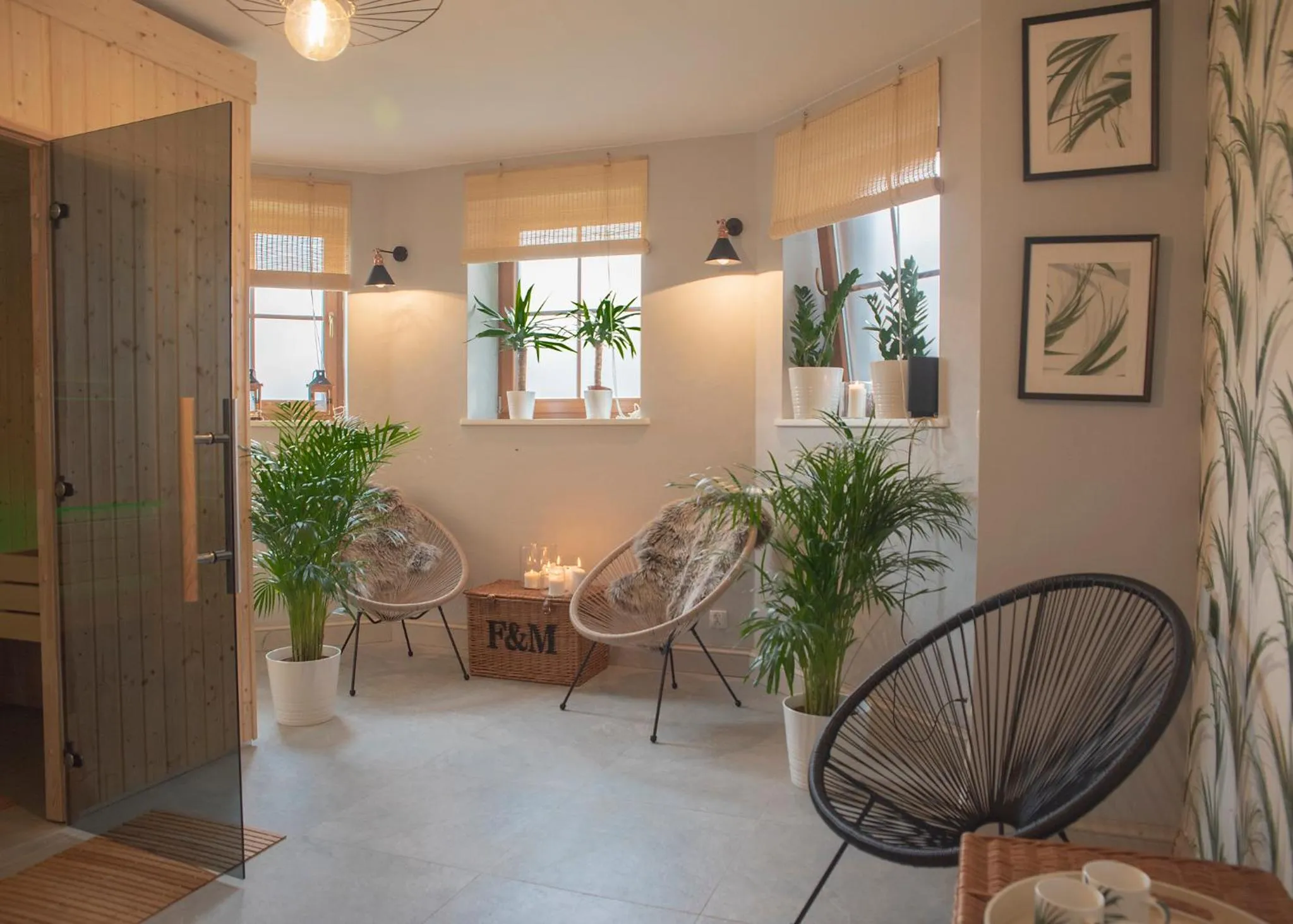 Sauna in Pensjonat Rybical