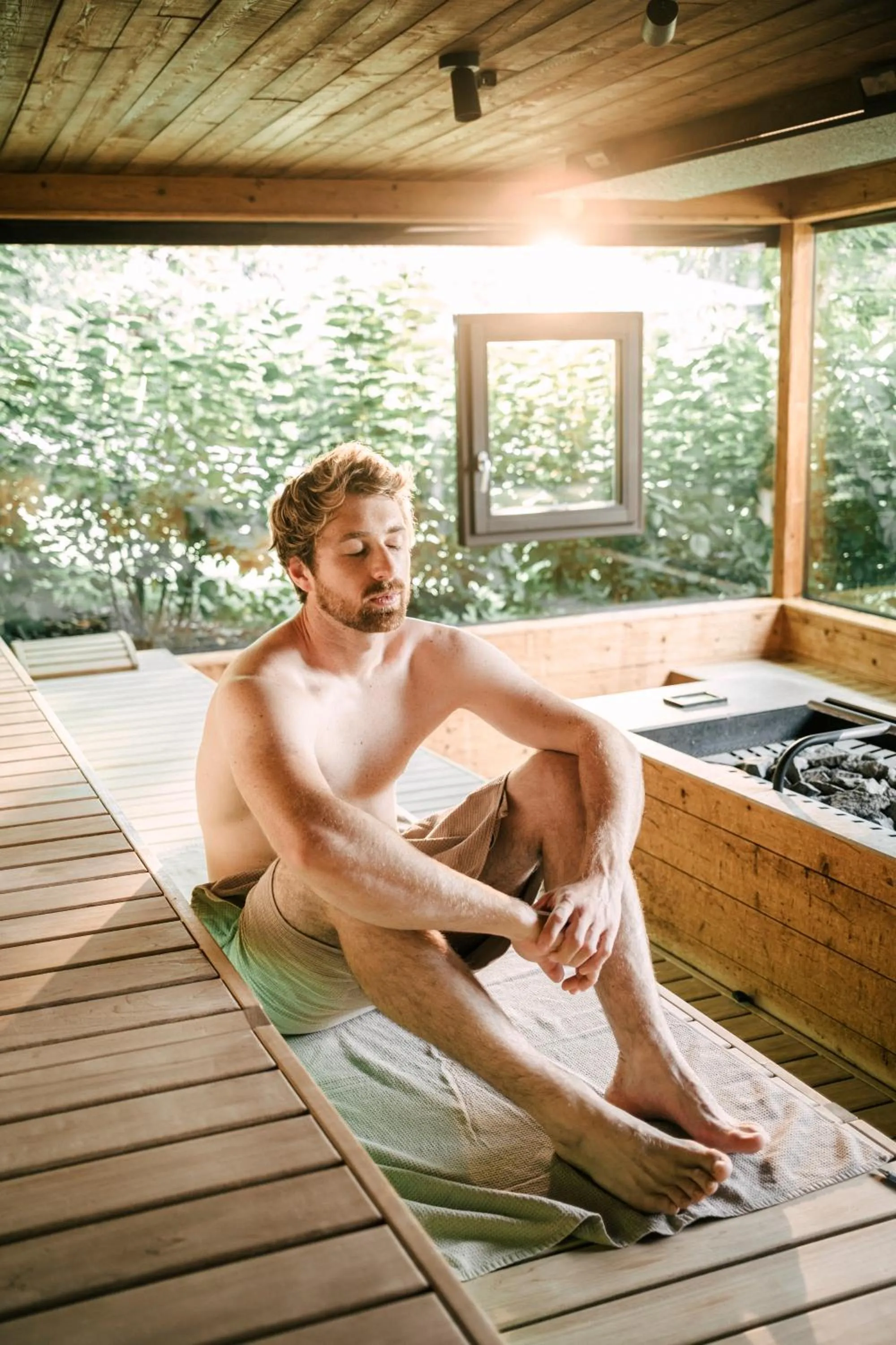 Swimming pool in Das Stemp Wellnessresort 4 Sterne Superior