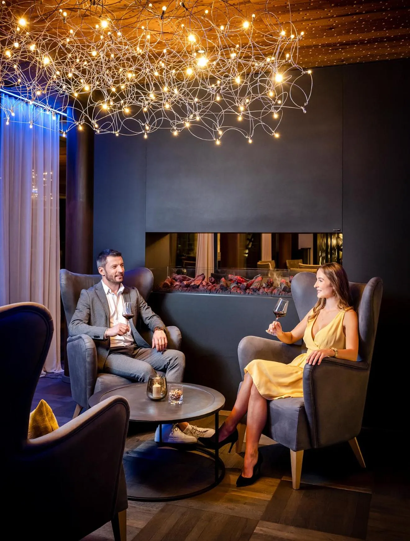 Lounge or bar in Das Stemp Wellnessresort 4 Sterne Superior