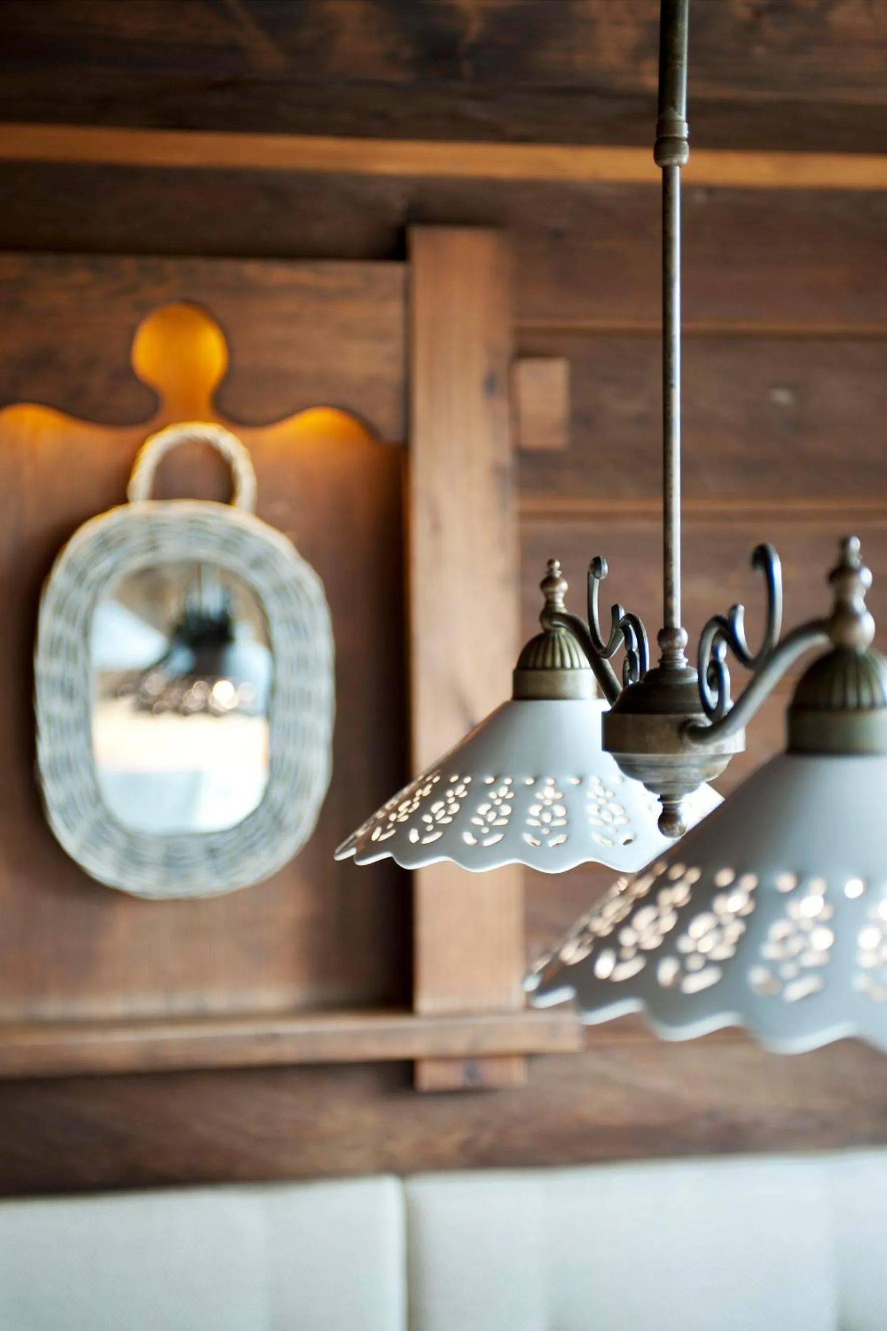 Decorative detail in Relais & Châteaux Gut Steinbach Hotel Chalets SPA