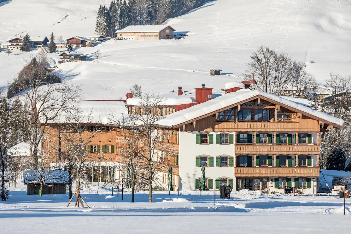 Facade/entrance in Relais & Châteaux Gut Steinbach Hotel Chalets SPA