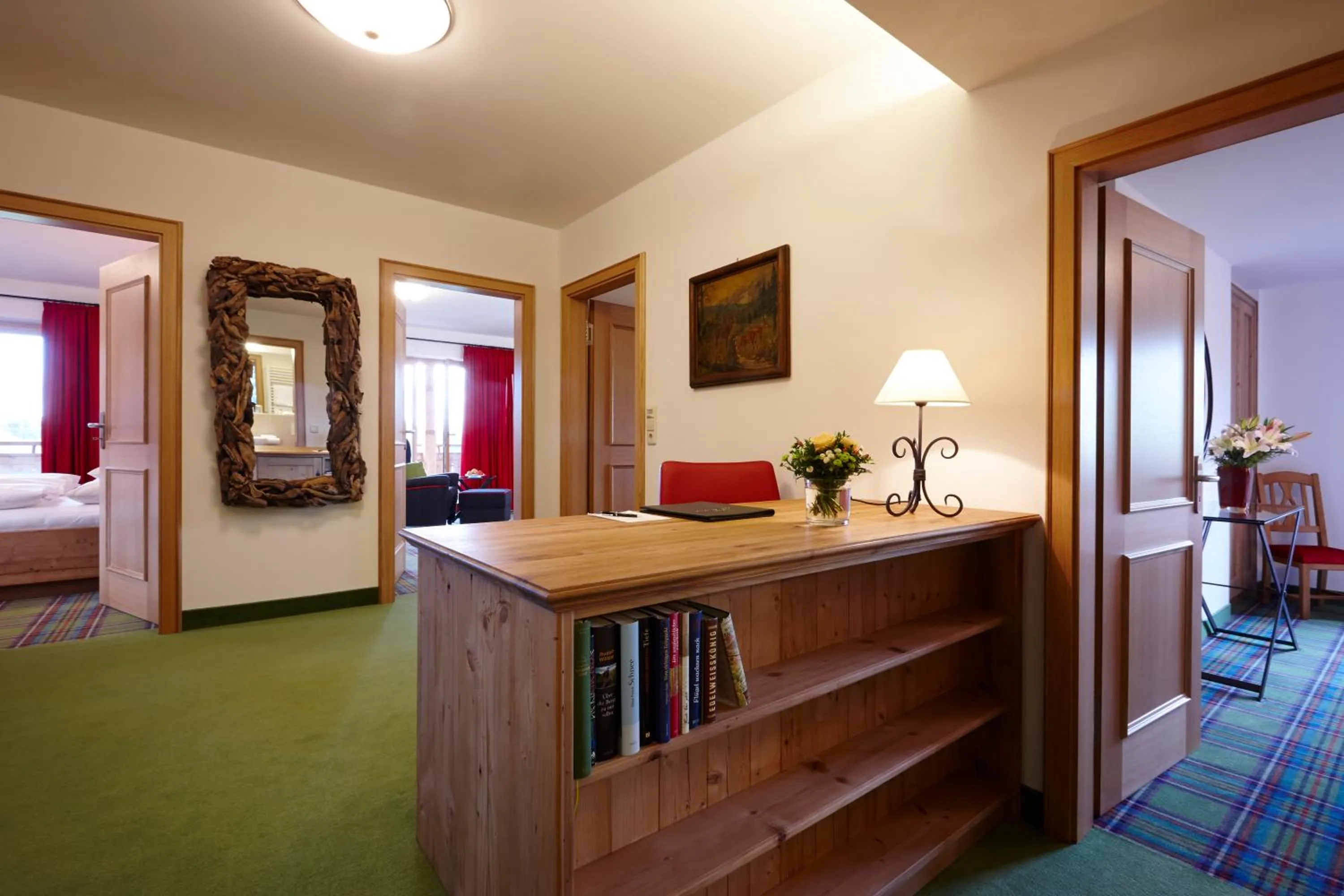 Photo of the whole room in Relais & Châteaux Gut Steinbach Hotel Chalets SPA