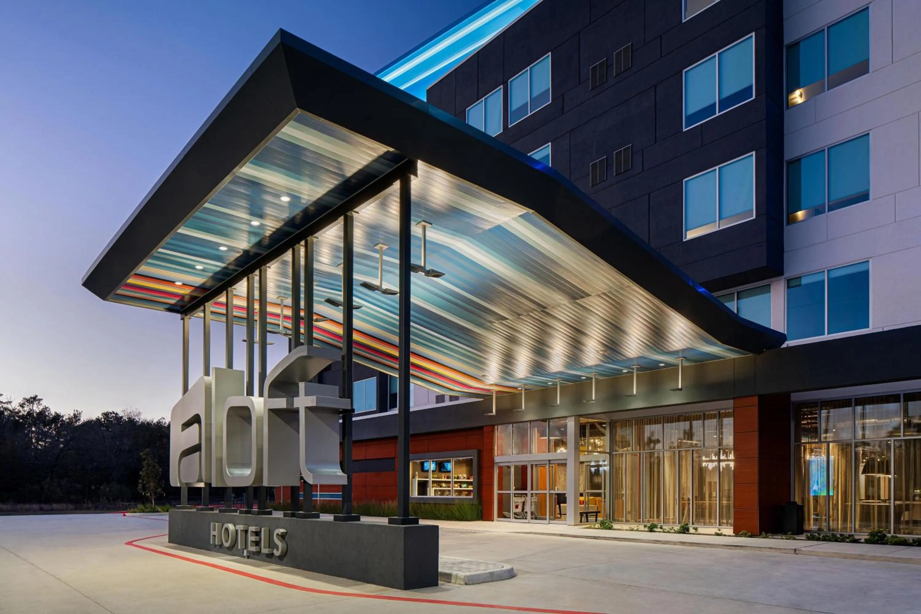 Property building in Aloft Houston Shenandoah - The Woodlands