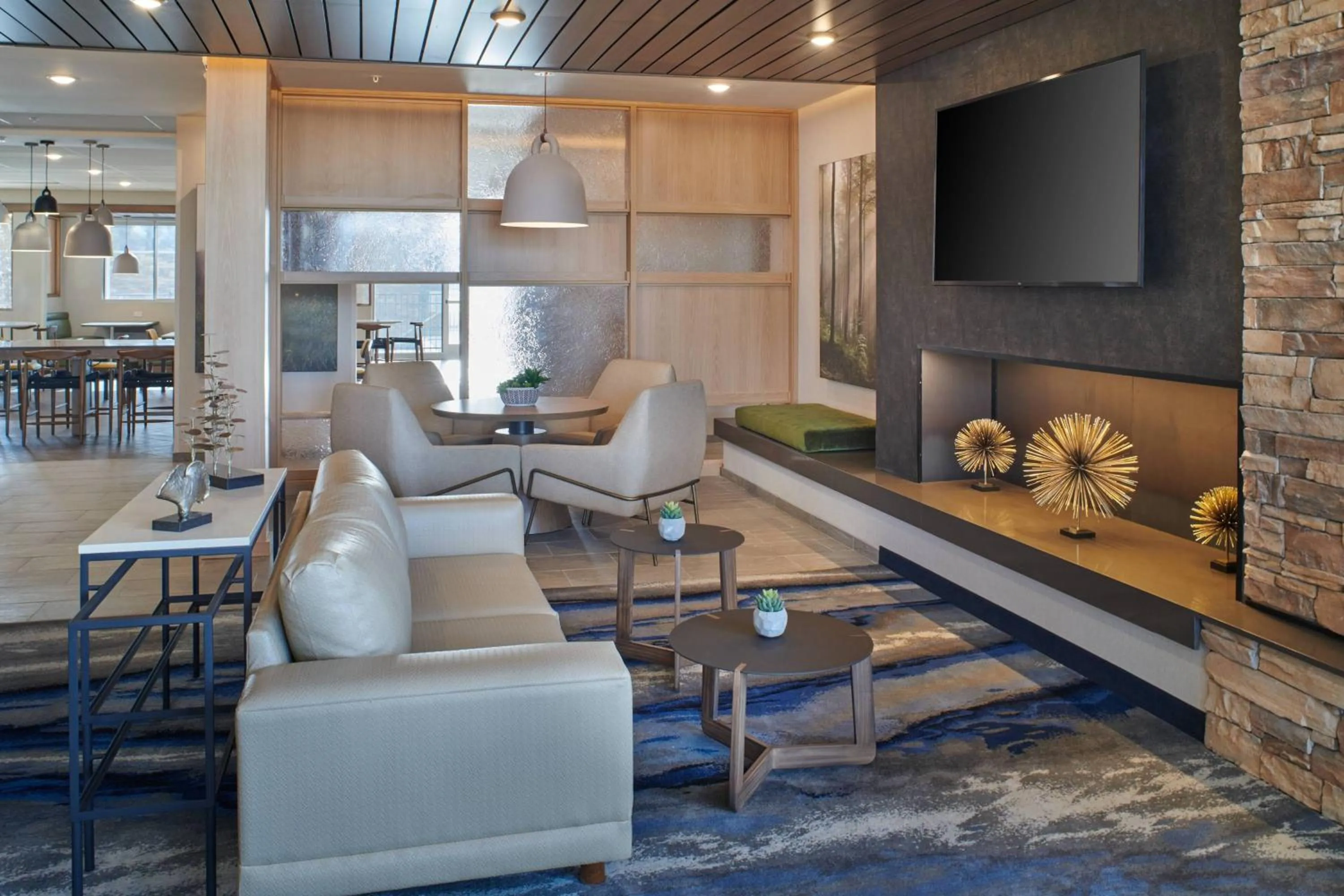 Lobby or reception in Fairfield Inn & Suites by Marriott Louisville Jeffersonville