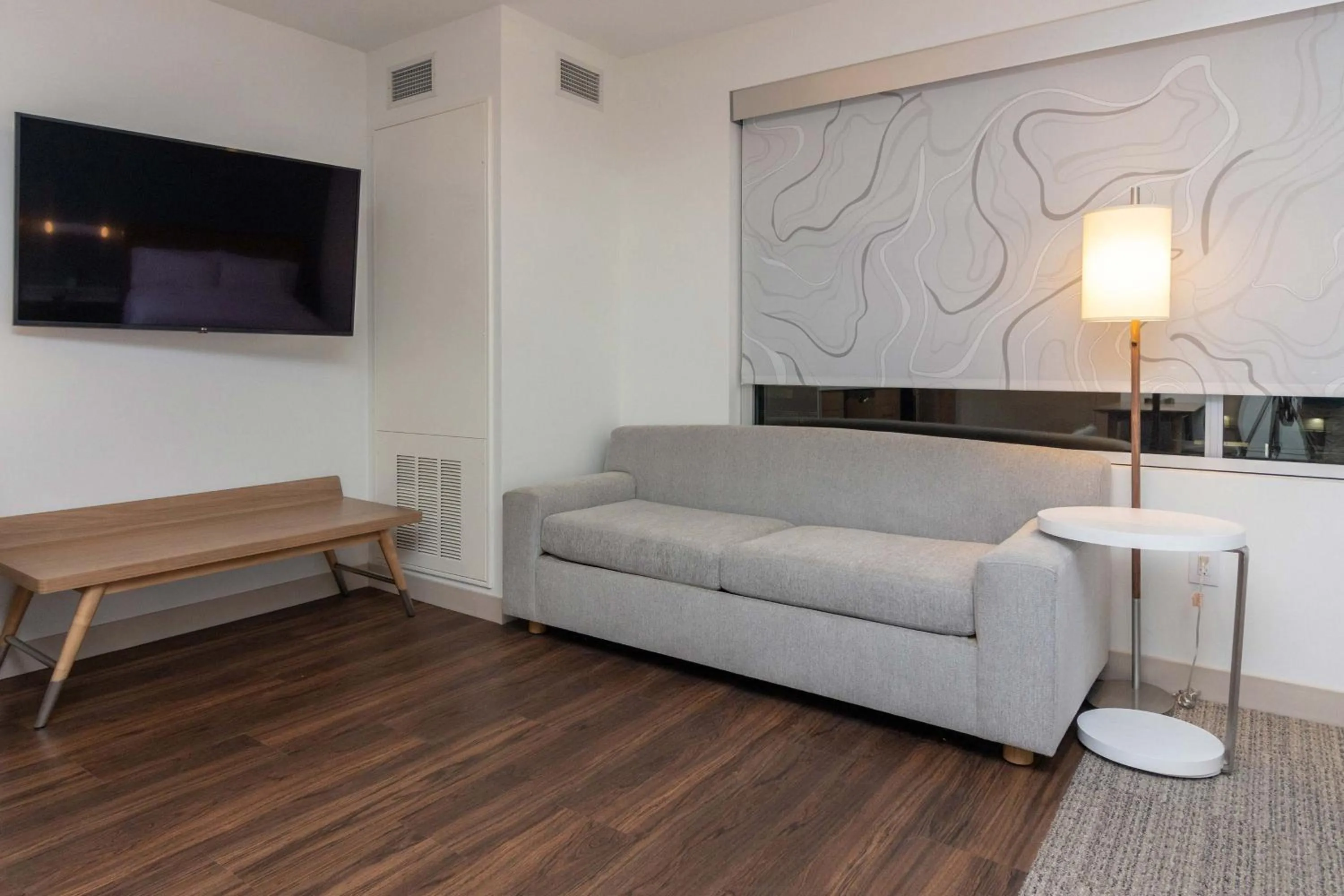 Living room in Element St. Louis Midtown