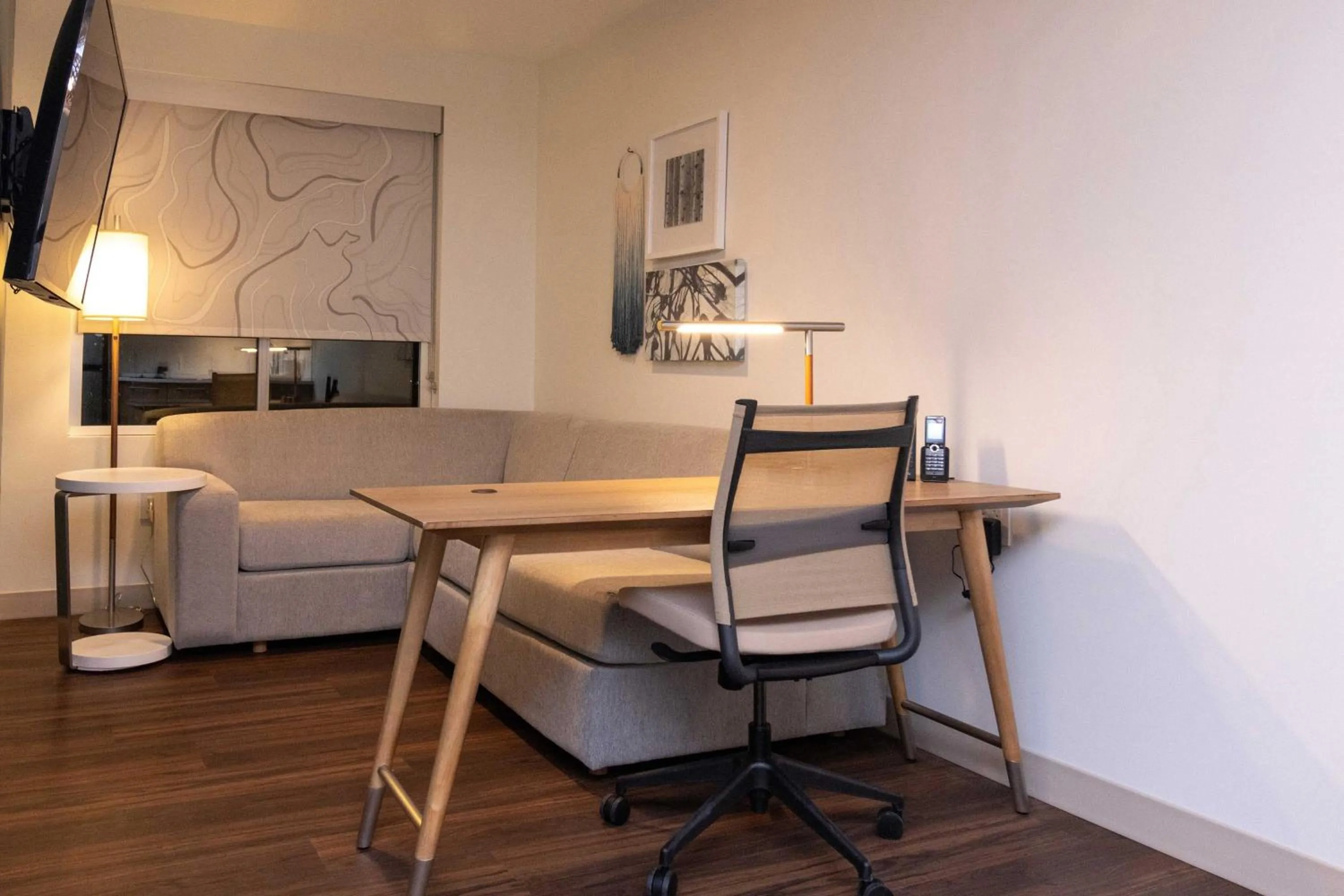 Living room in Element St. Louis Midtown