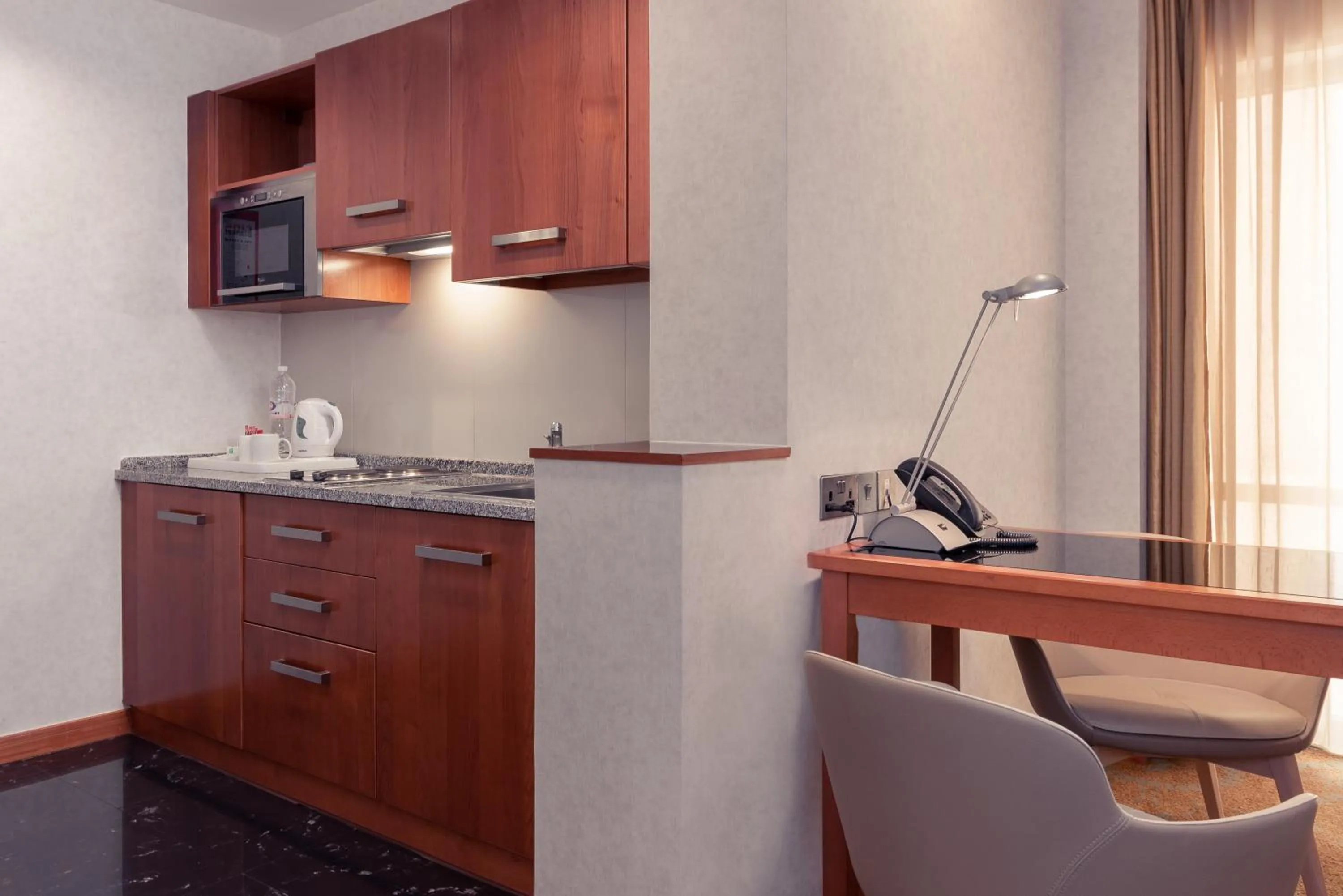 Standard King Room with Kitchenette - Smoking in Holiday Inn - Suites Kuwait Salmiya by IHG