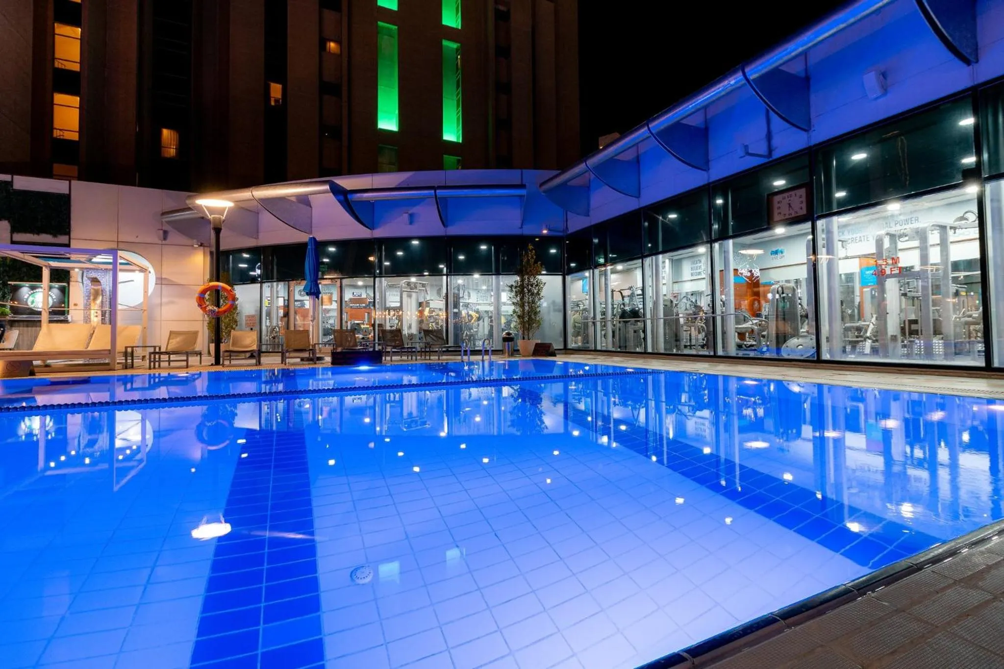 Swimming pool in Holiday Inn - Suites Kuwait Salmiya by IHG