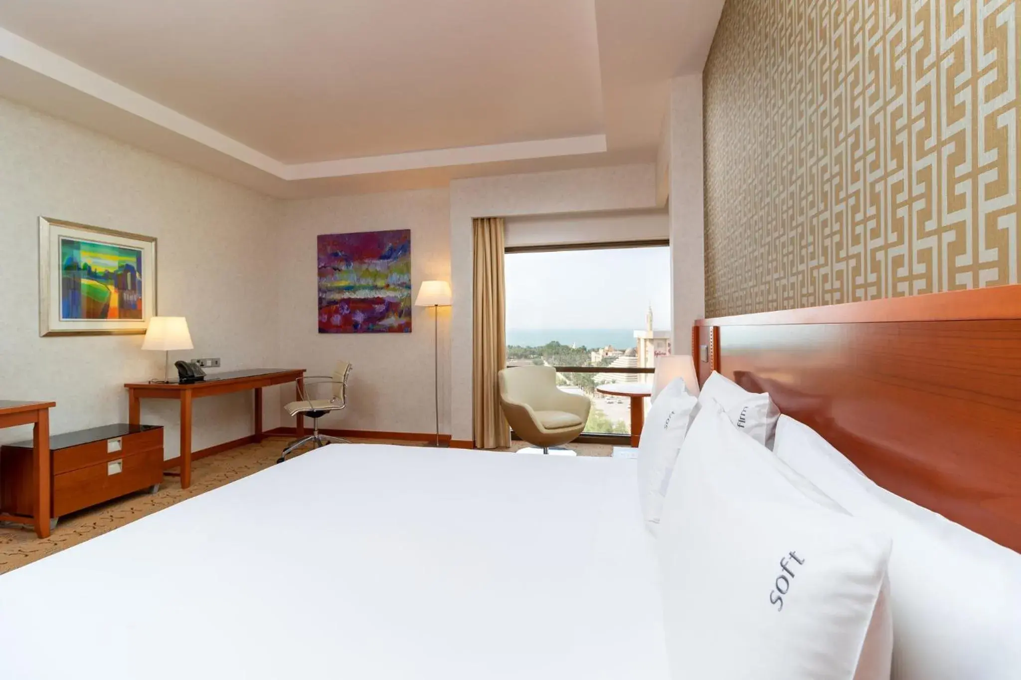 Premium King Room with Kitchenette - Sea View in Holiday Inn - Suites Kuwait Salmiya by IHG Premium King Room with Kitchenette - Sea View in Holiday Inn - Suites Kuwait Salmiya by IHG