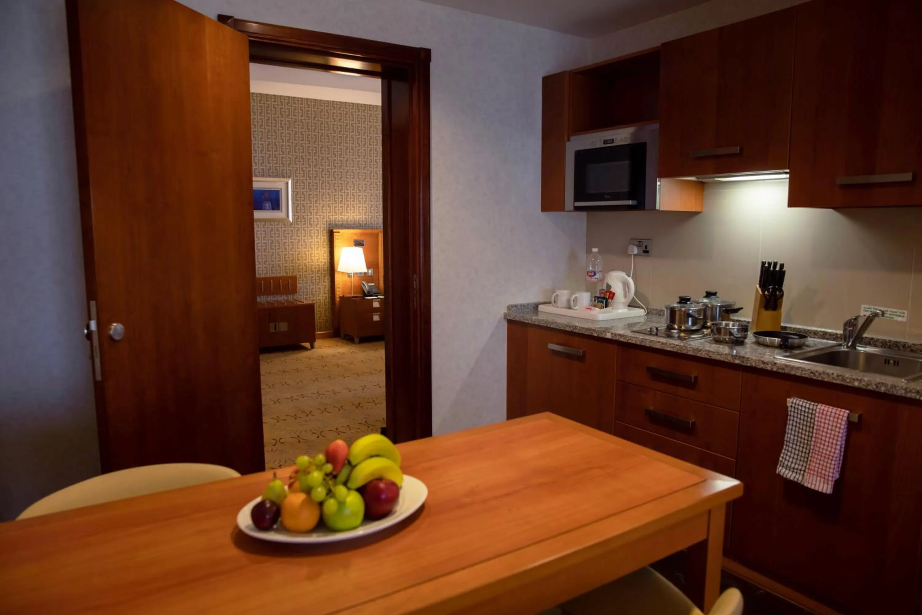 Kitchen or kitchenette in Holiday Inn - Suites Kuwait Salmiya by IHG