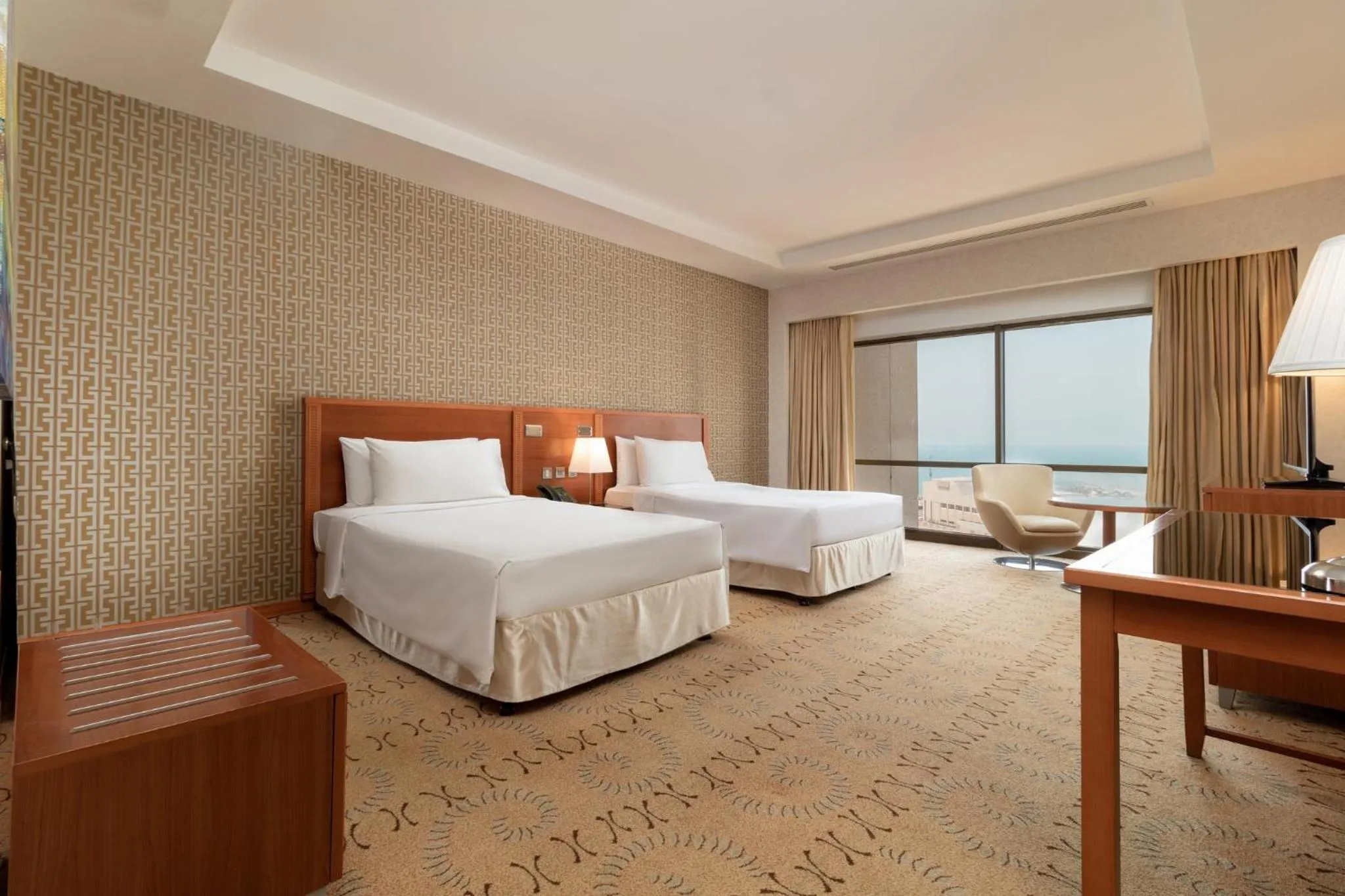 Photo of the whole room, Bed in Holiday Inn - Suites Kuwait Salmiya by IHG