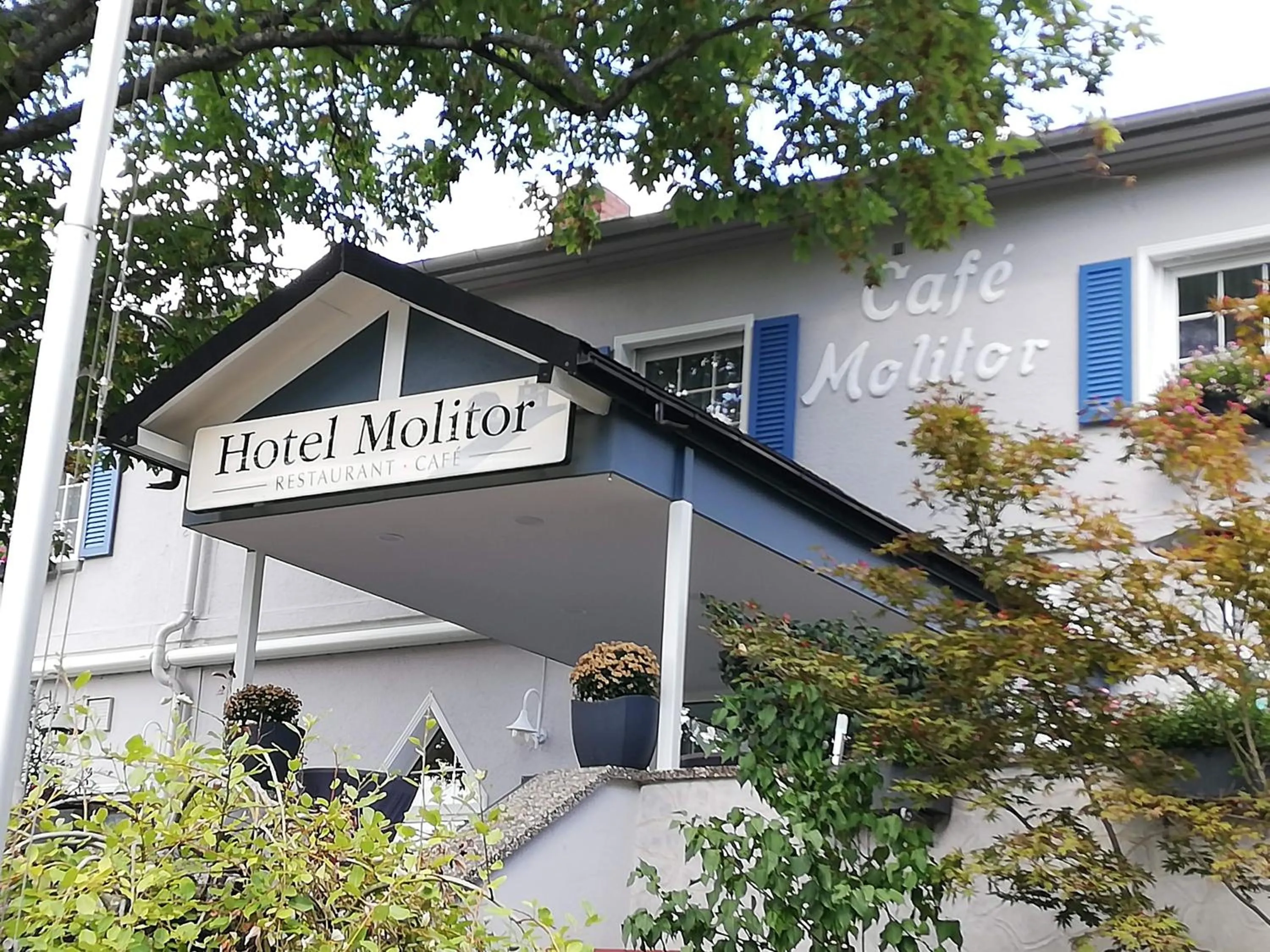 Facade/entrance in Hotel Restaurant Molitor