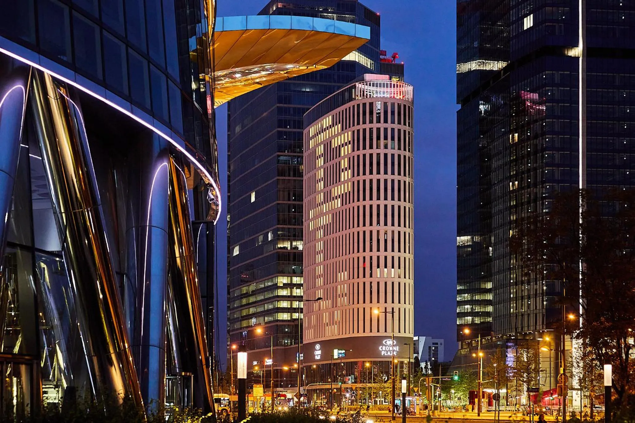 Property building in Crowne Plaza - Warsaw - The HUB by IHG