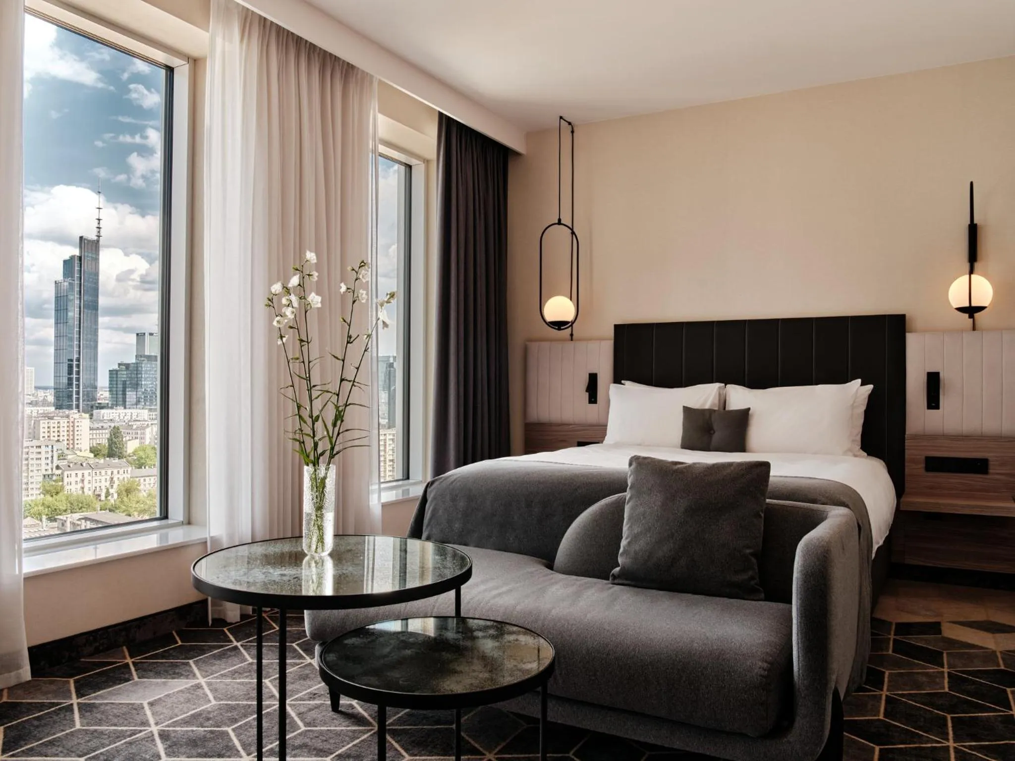 Photo of the whole room, Bed in Crowne Plaza - Warsaw - The HUB by IHG