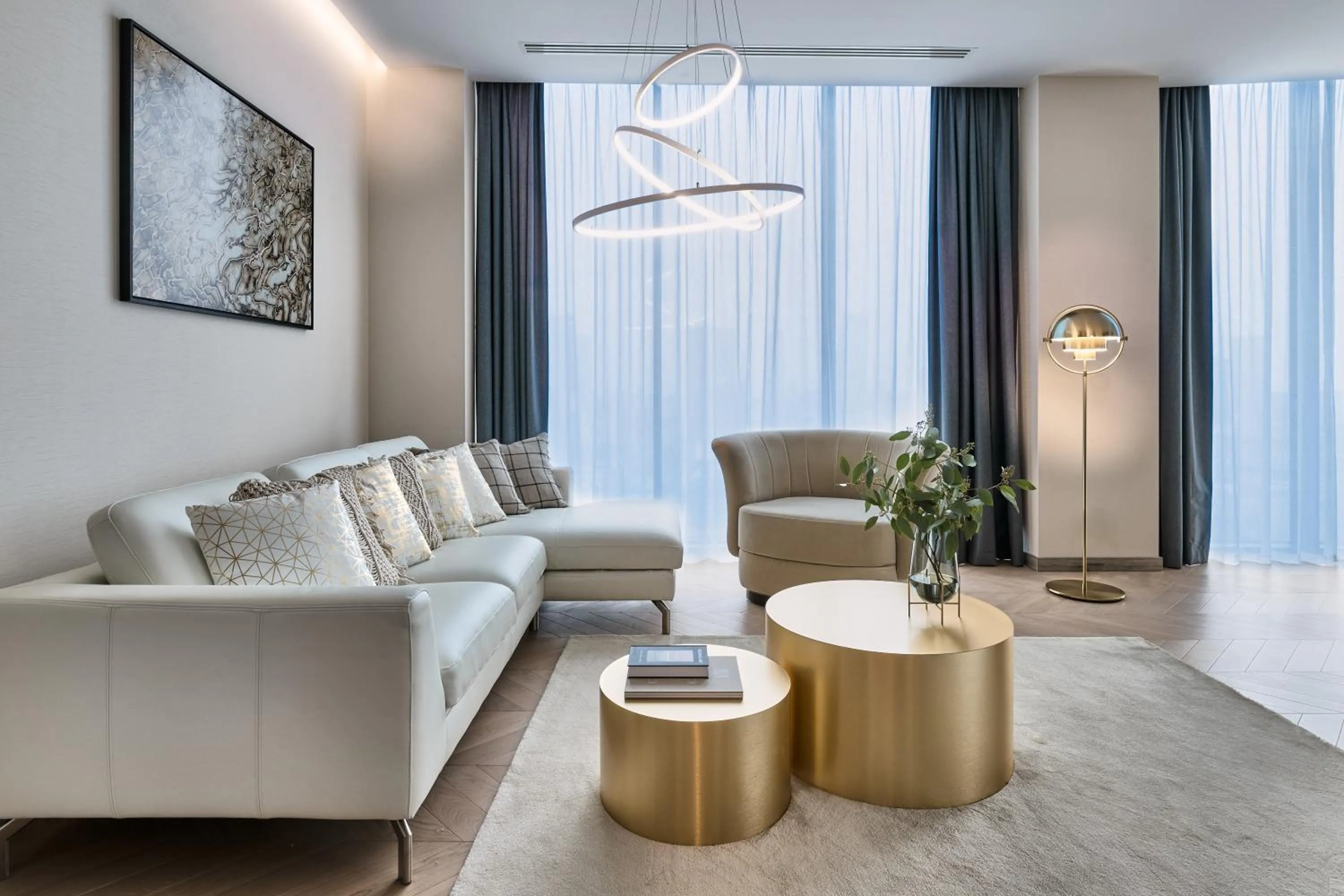 Living room in Crowne Plaza - Warsaw - The HUB by IHG
