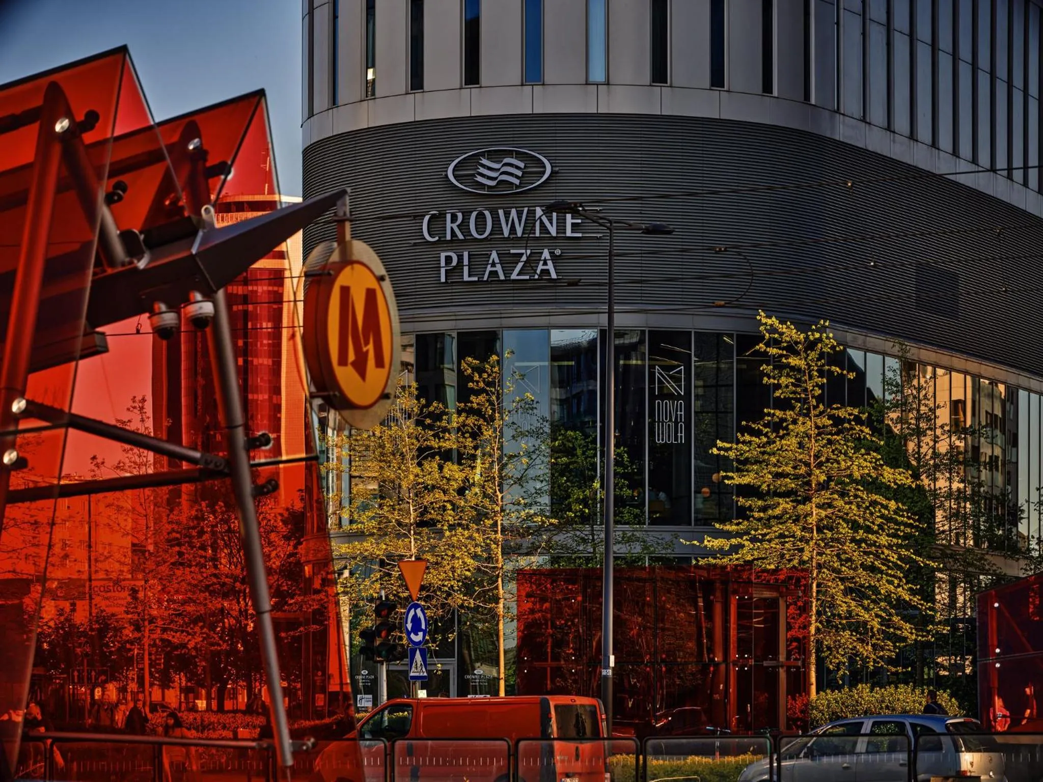 Property building in Crowne Plaza - Warsaw - The HUB by IHG