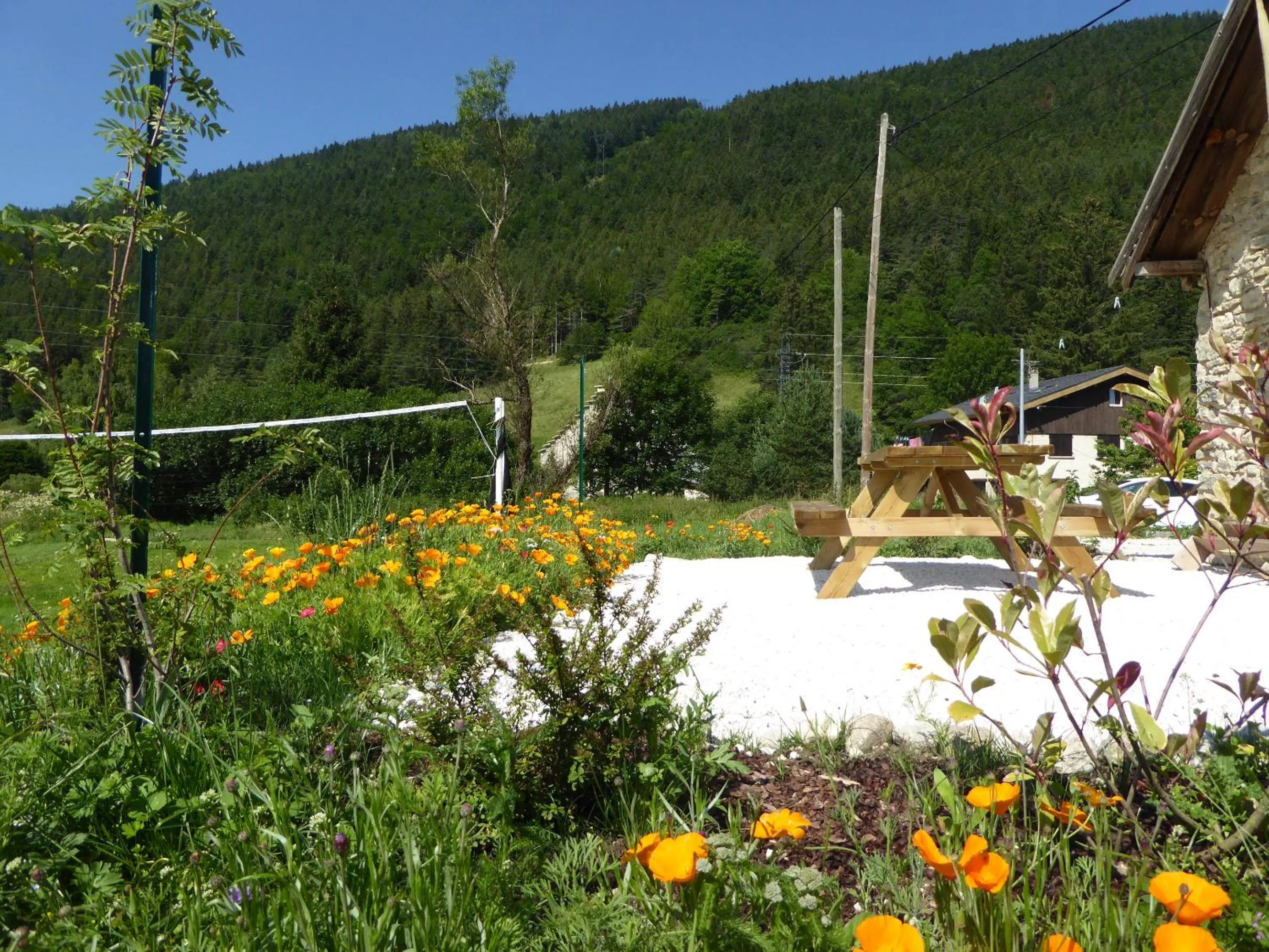 Garden in Ferme de la grande Moucherolle