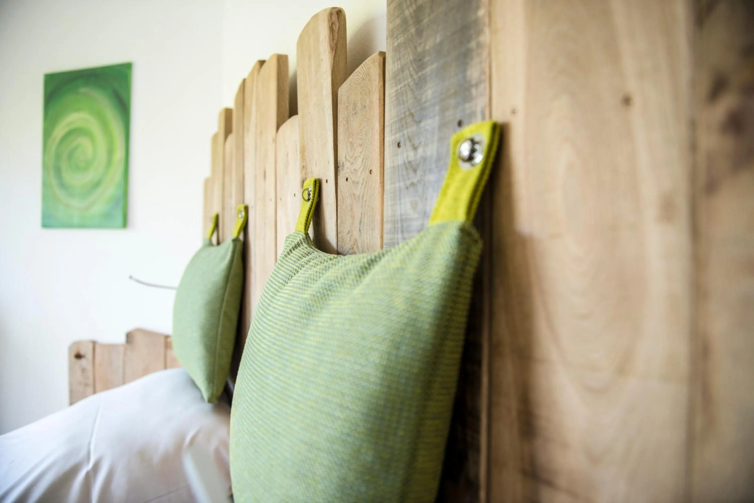 Decorative detail, Bed in Steinbergs Wildewiese NaturHotel