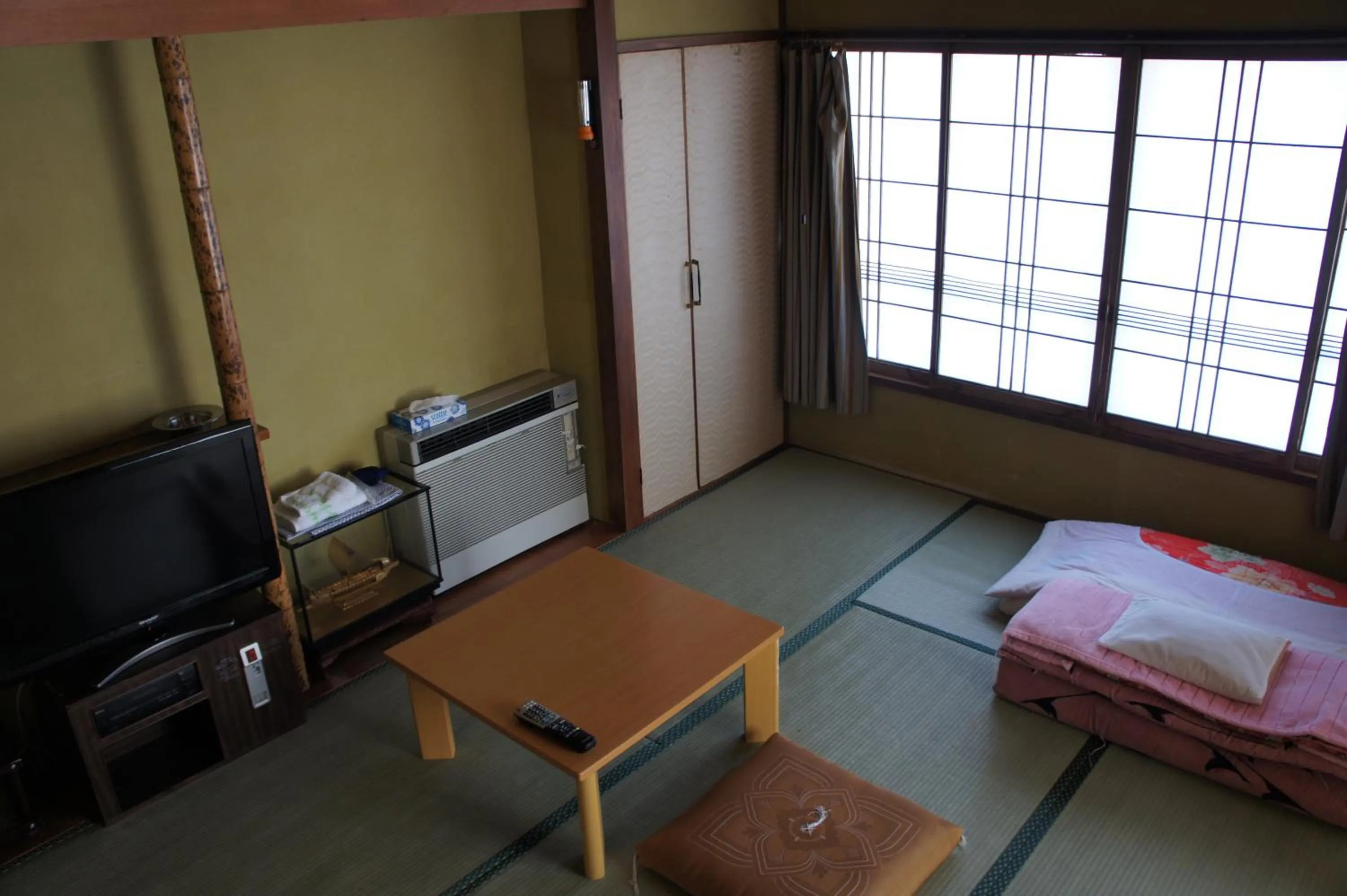 Photo of the whole room, Bed in Miyoshiya Ryokan
