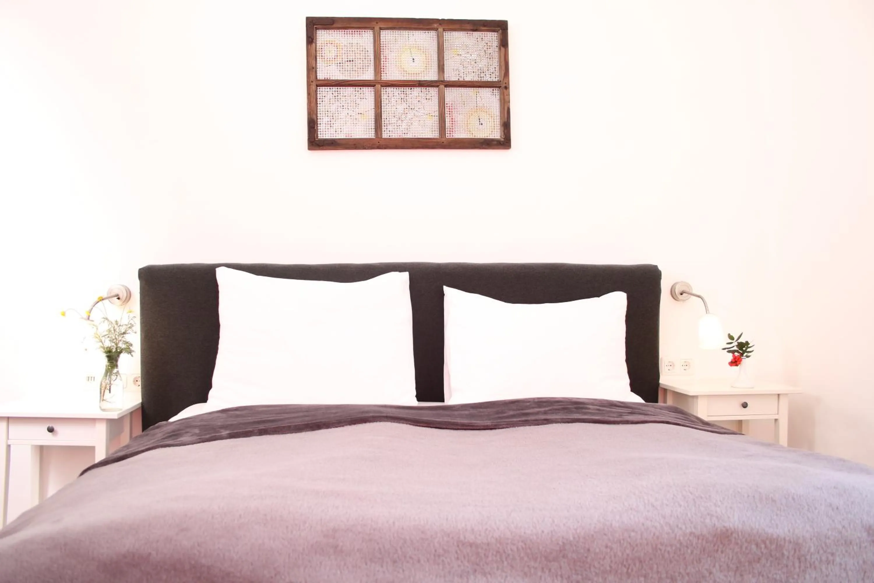 Bed in Hotel im Stift Neuberg