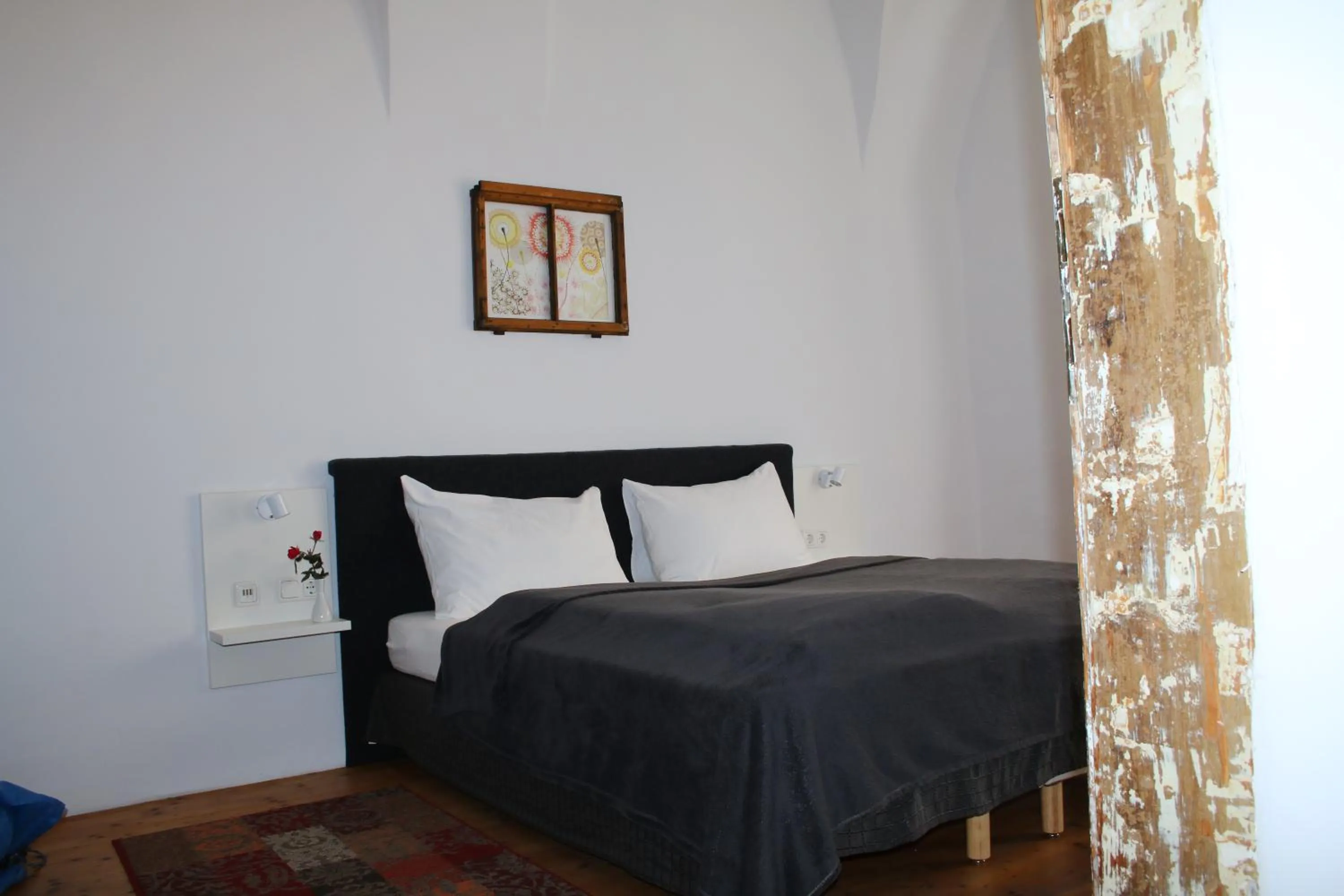 Bed in Hotel im Stift Neuberg