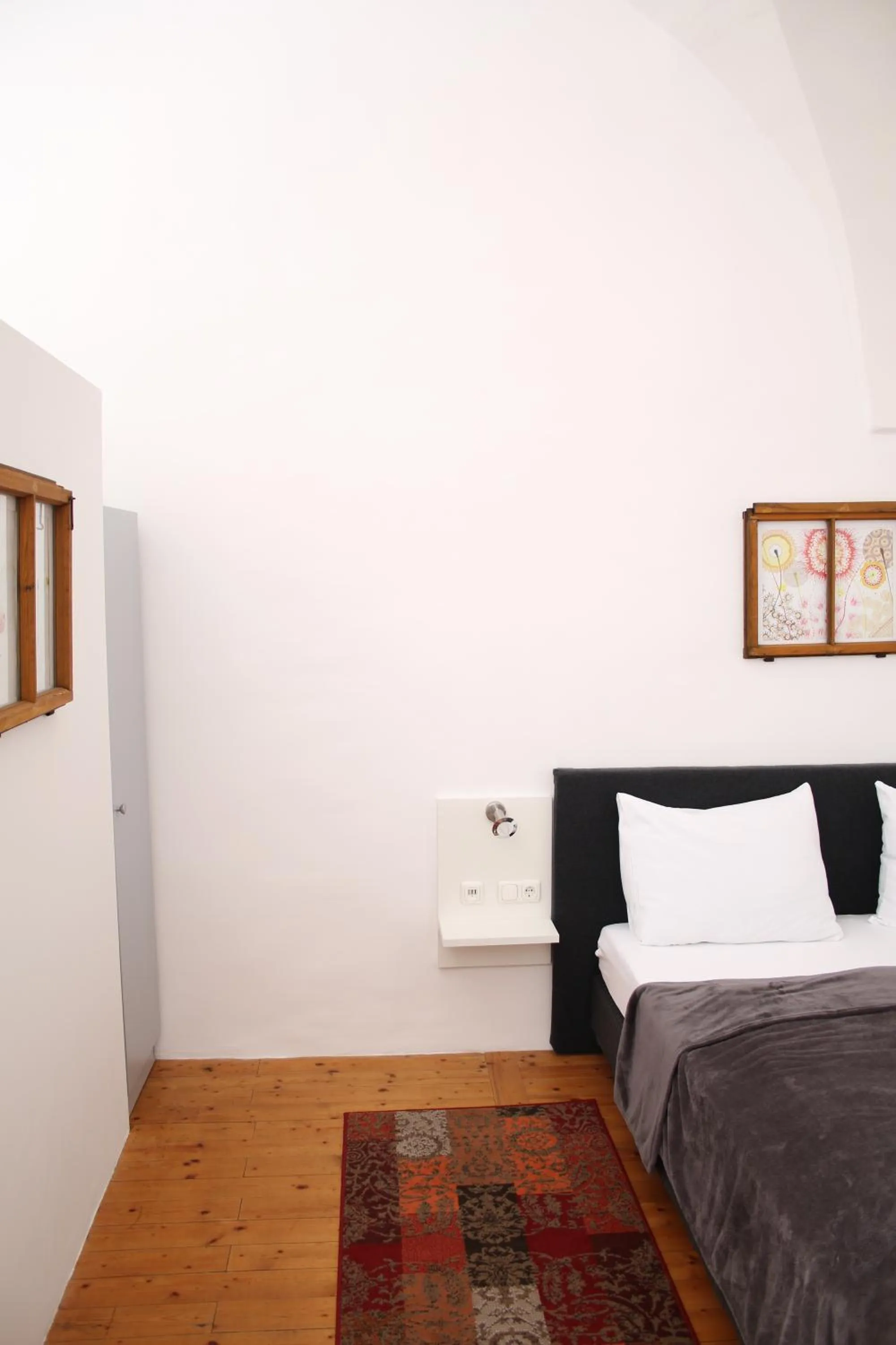 Bed in Hotel im Stift Neuberg