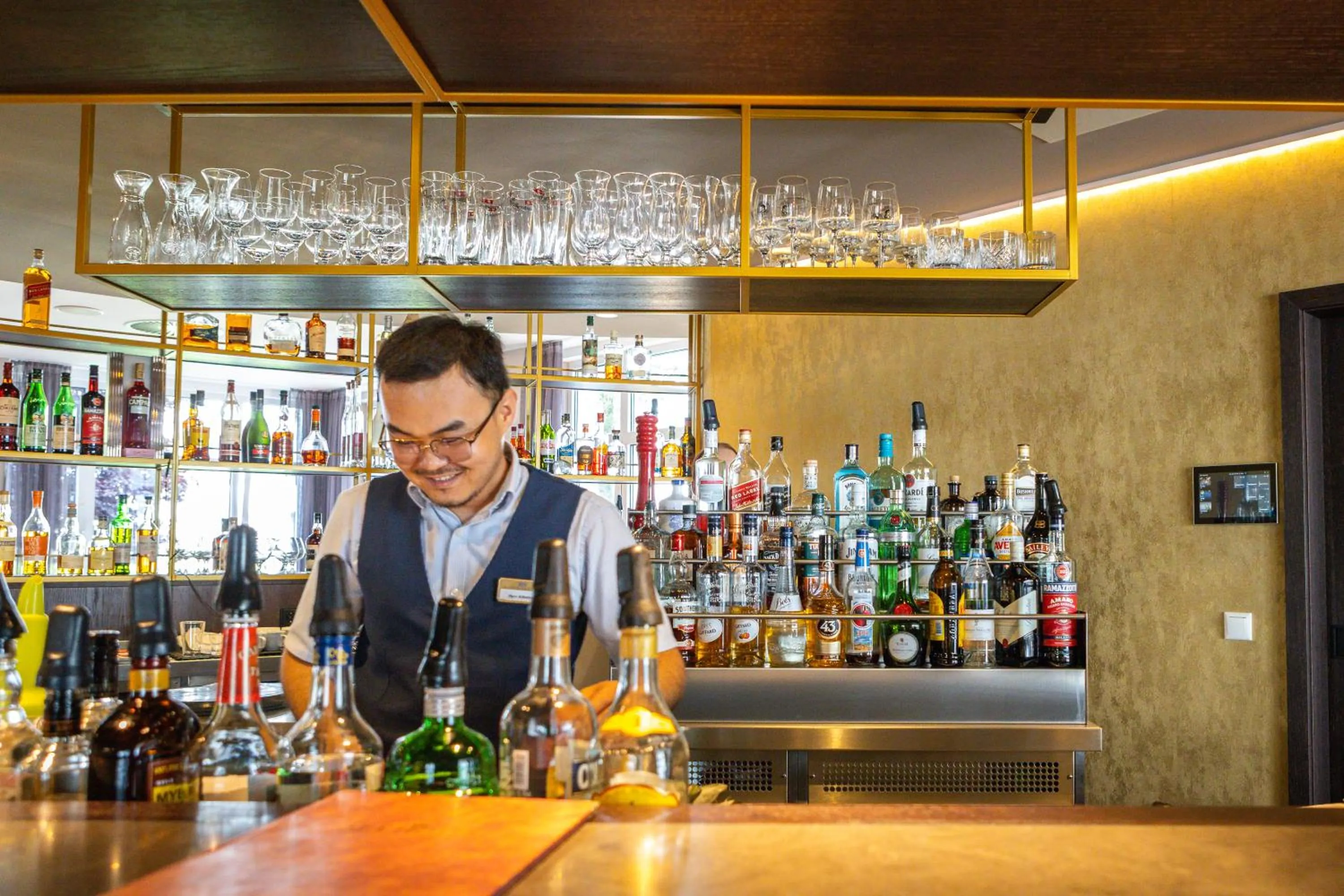 Lounge or bar in Seehotel Grossherzog von Mecklenburg