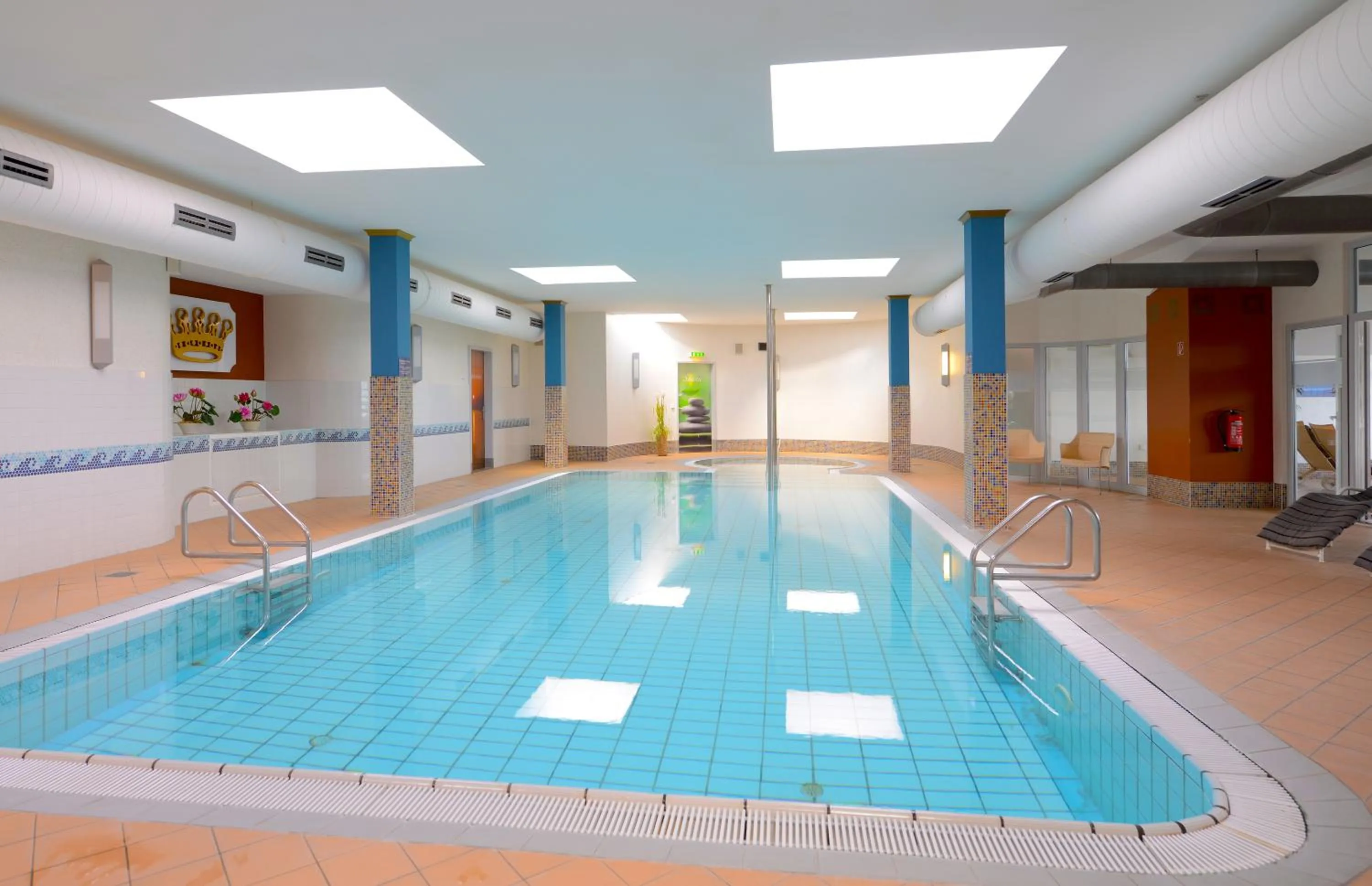 Swimming pool in Seehotel Grossherzog von Mecklenburg