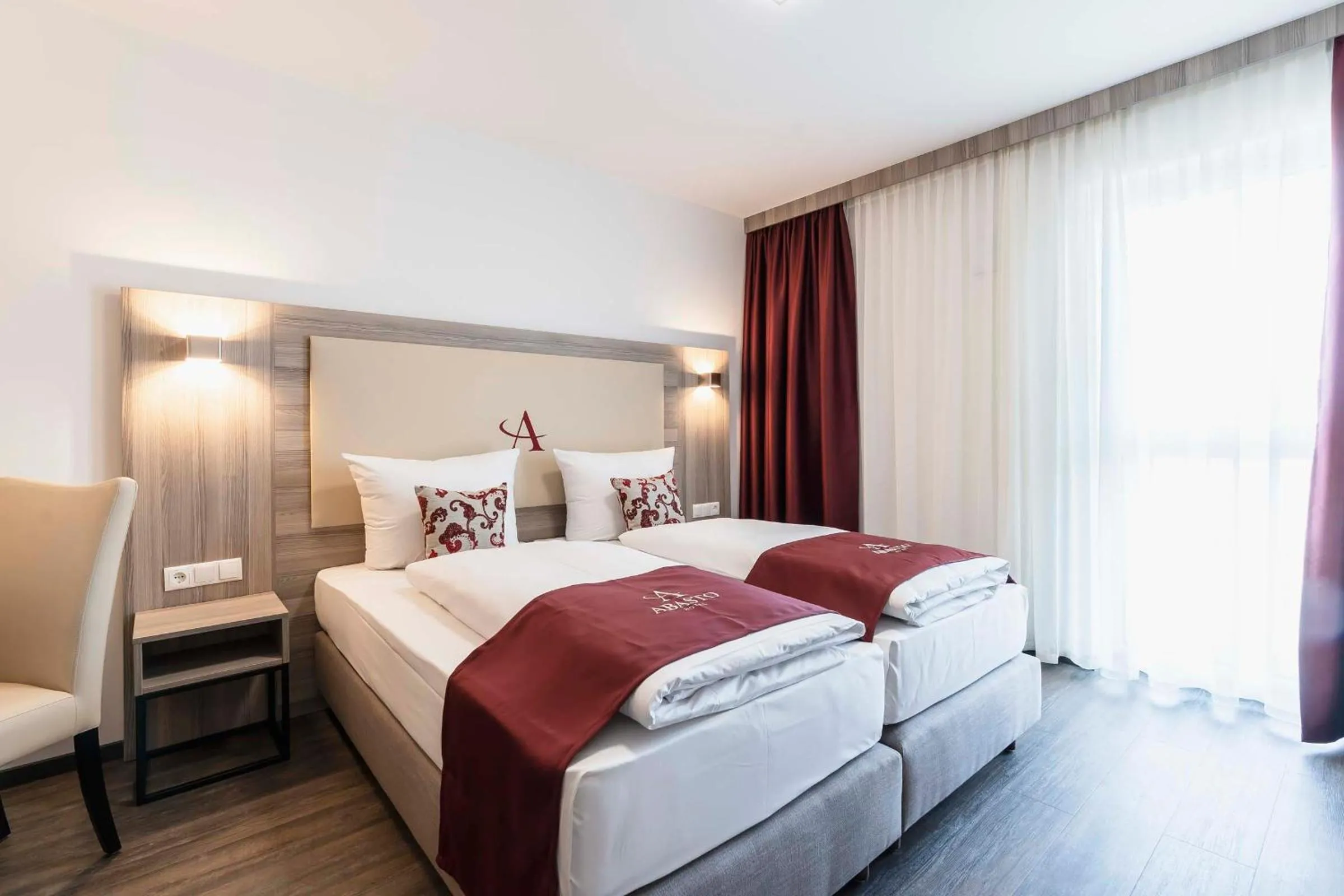 Photo of the whole room, Bed in Abasto Hotel München Feldmoching