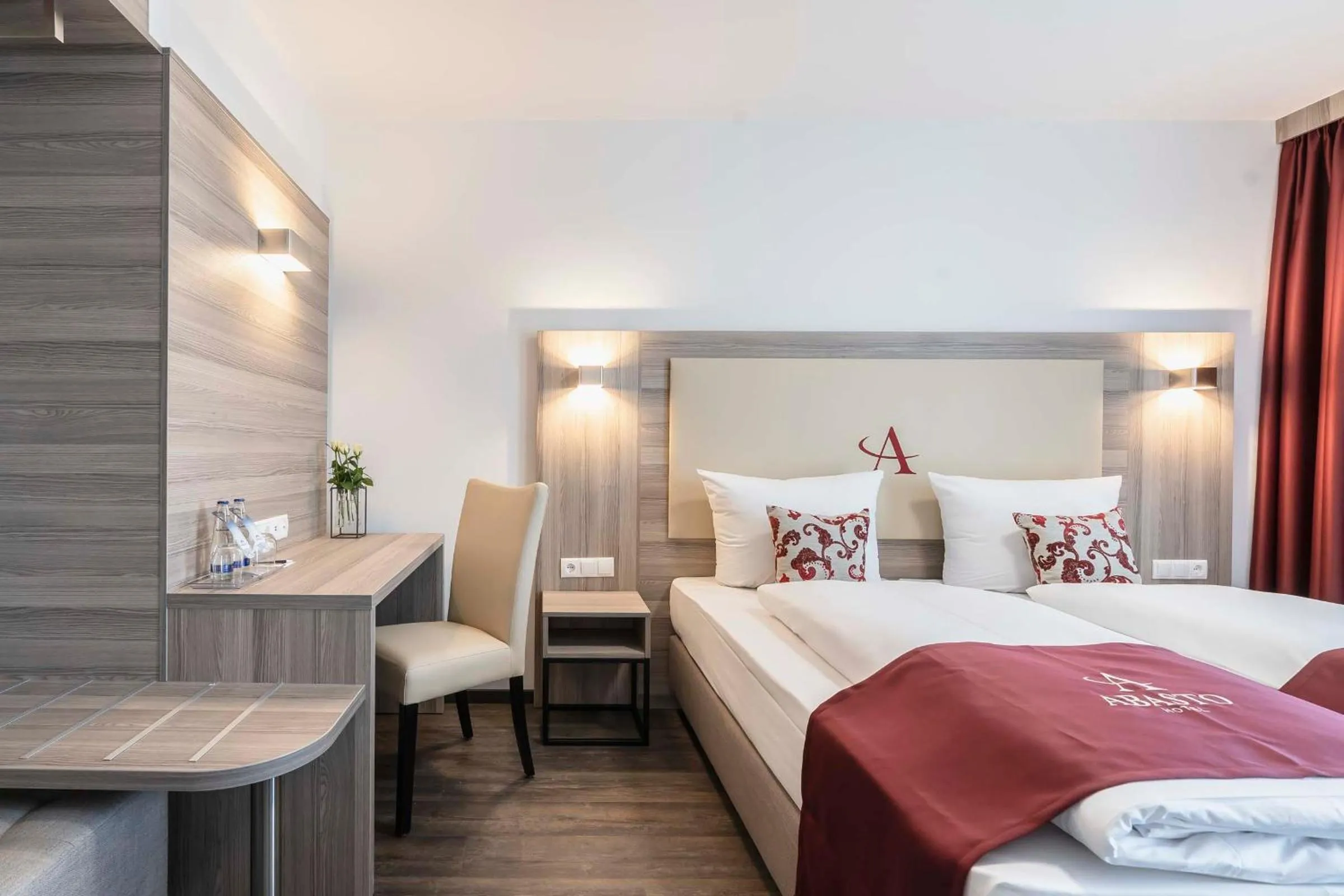 Photo of the whole room, Bed in Abasto Hotel München Feldmoching