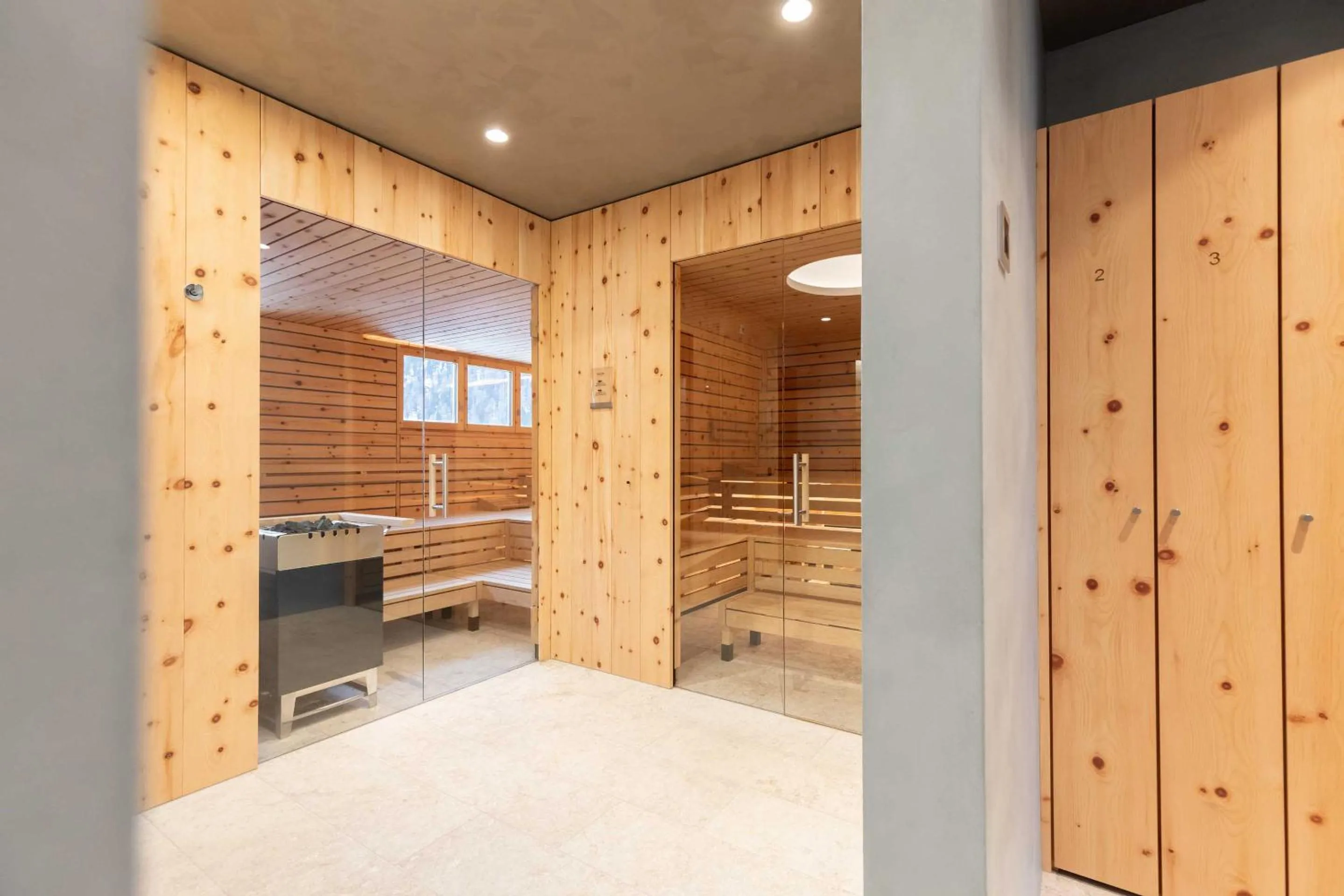 Sauna in Hotel Albris