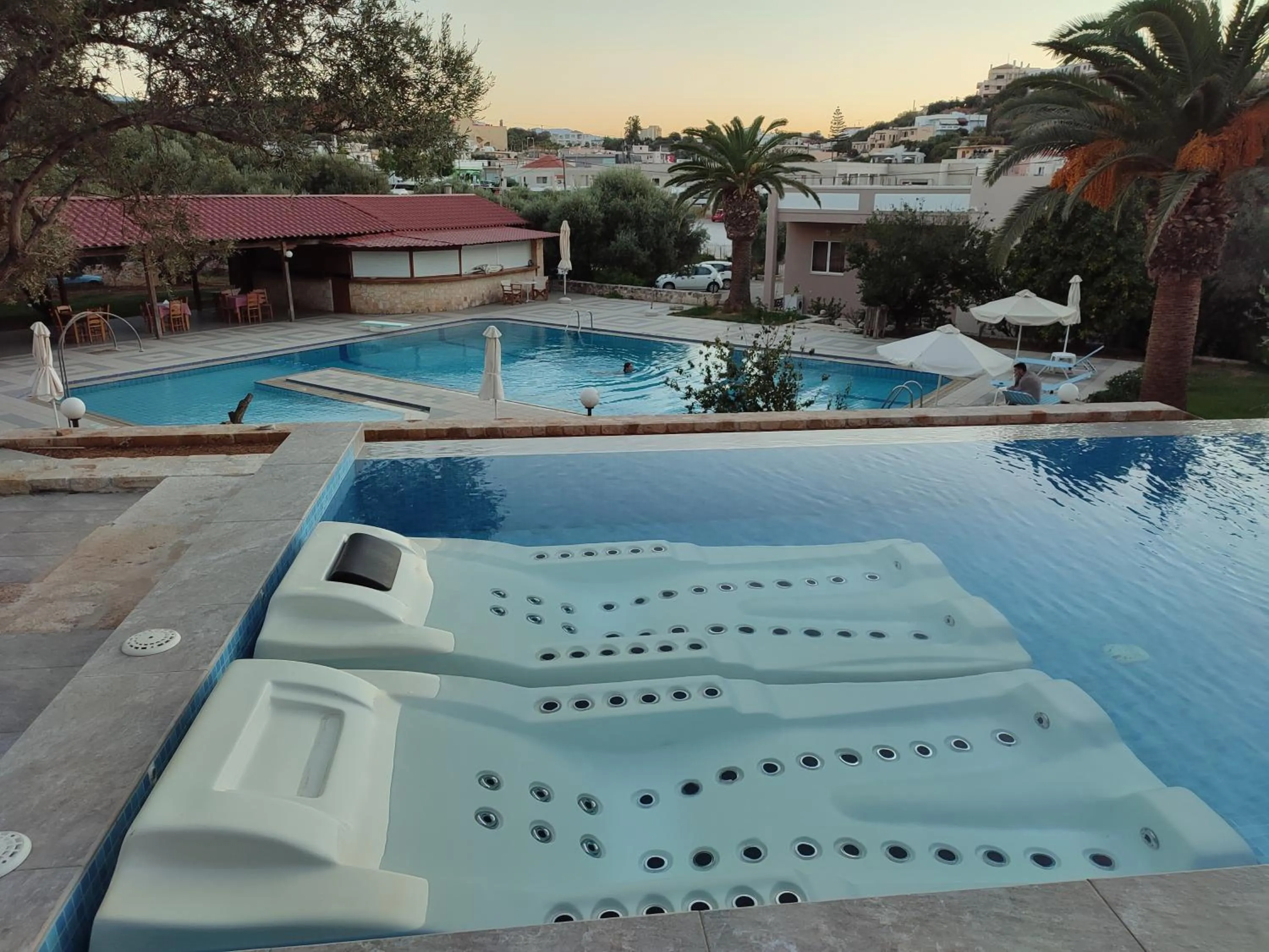 Swimming pool in Kyriaki Hotel