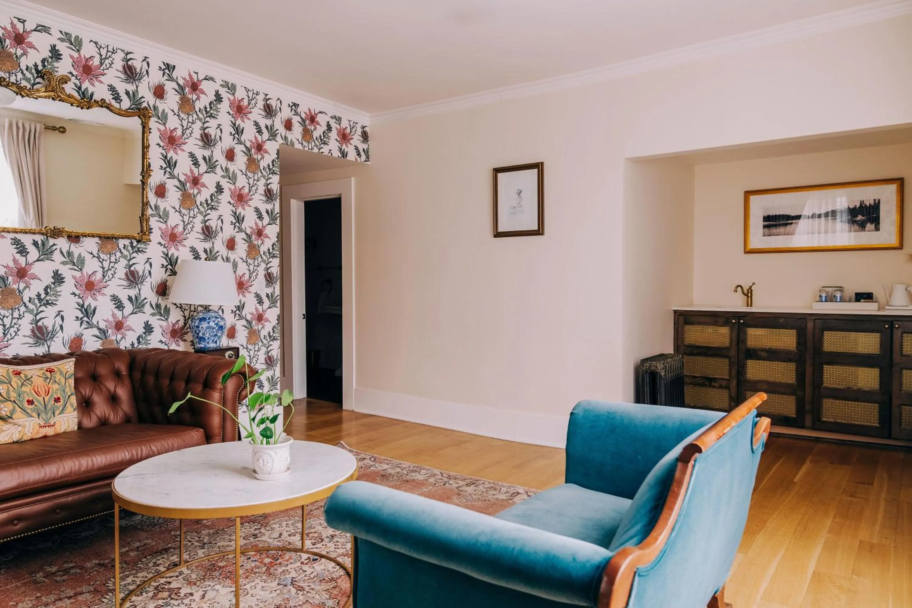 Living room in National Exchange Hotel