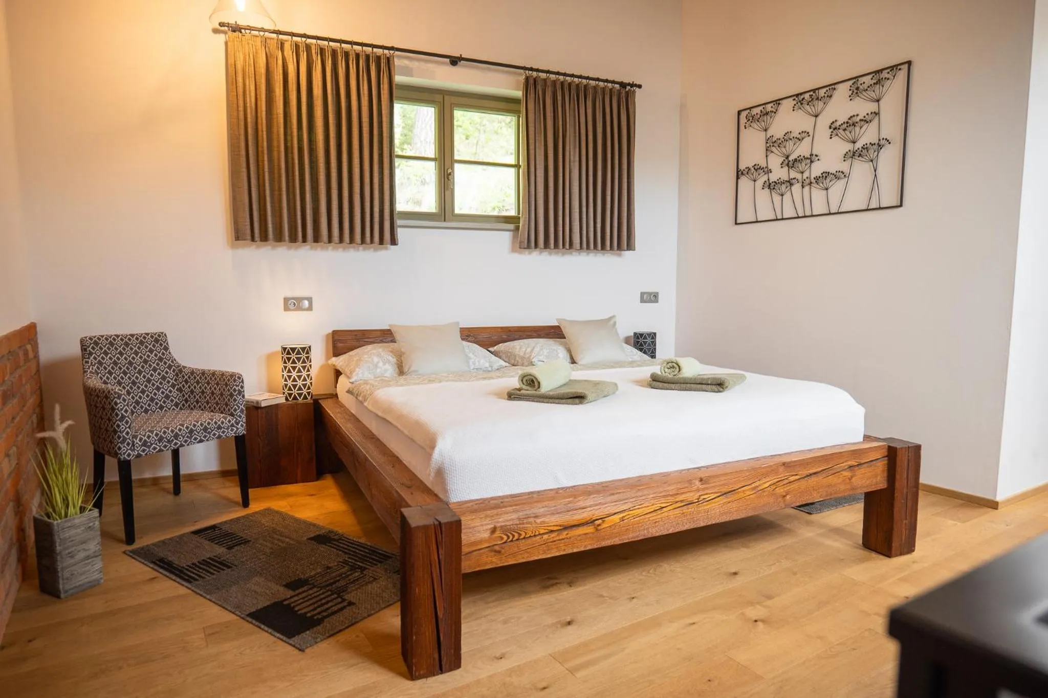 Bed in Penzion Stodola