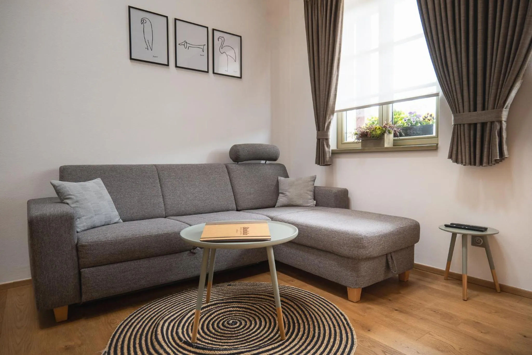 Living room in Penzion Stodola