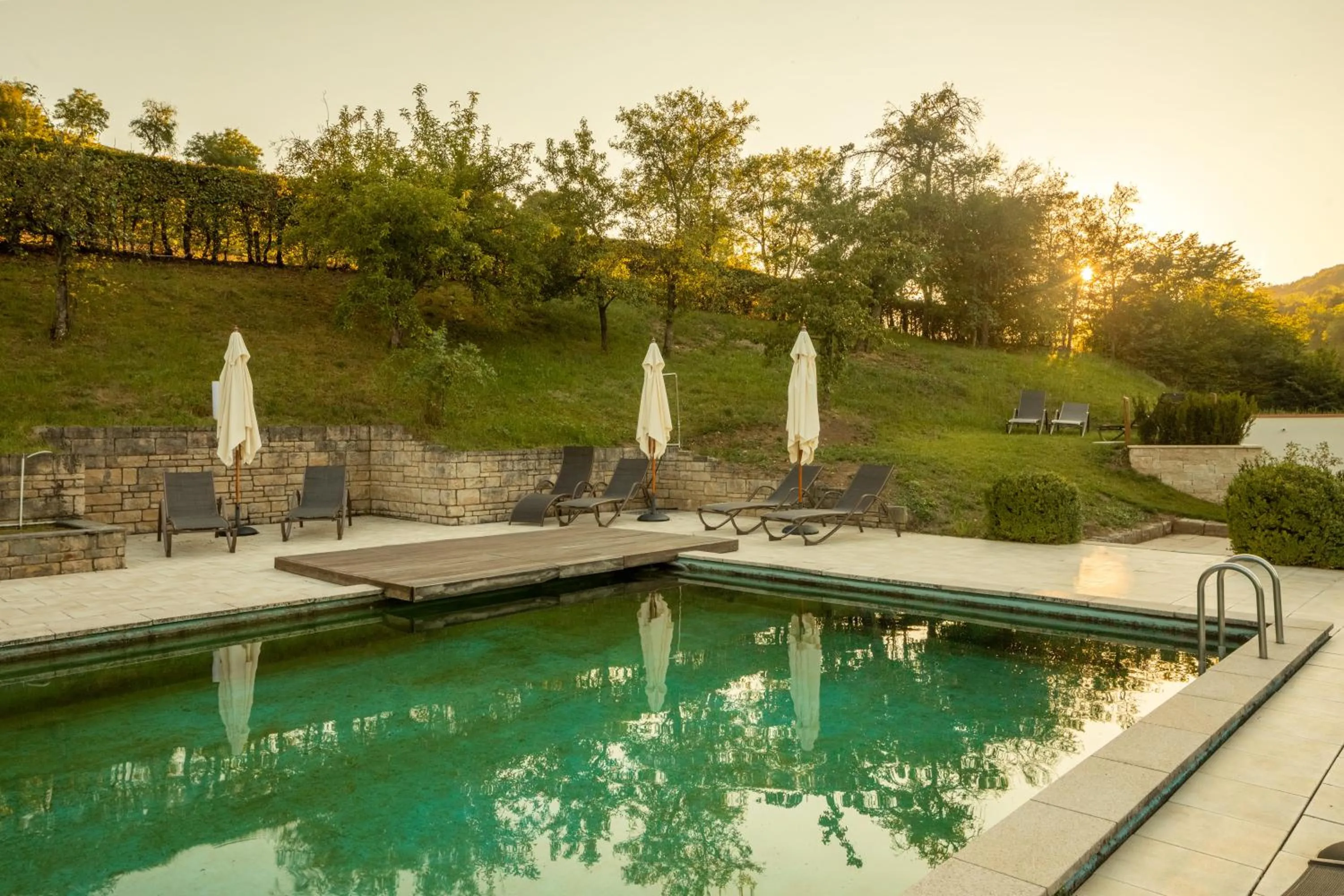 Swimming pool in Schloss Döttingen
