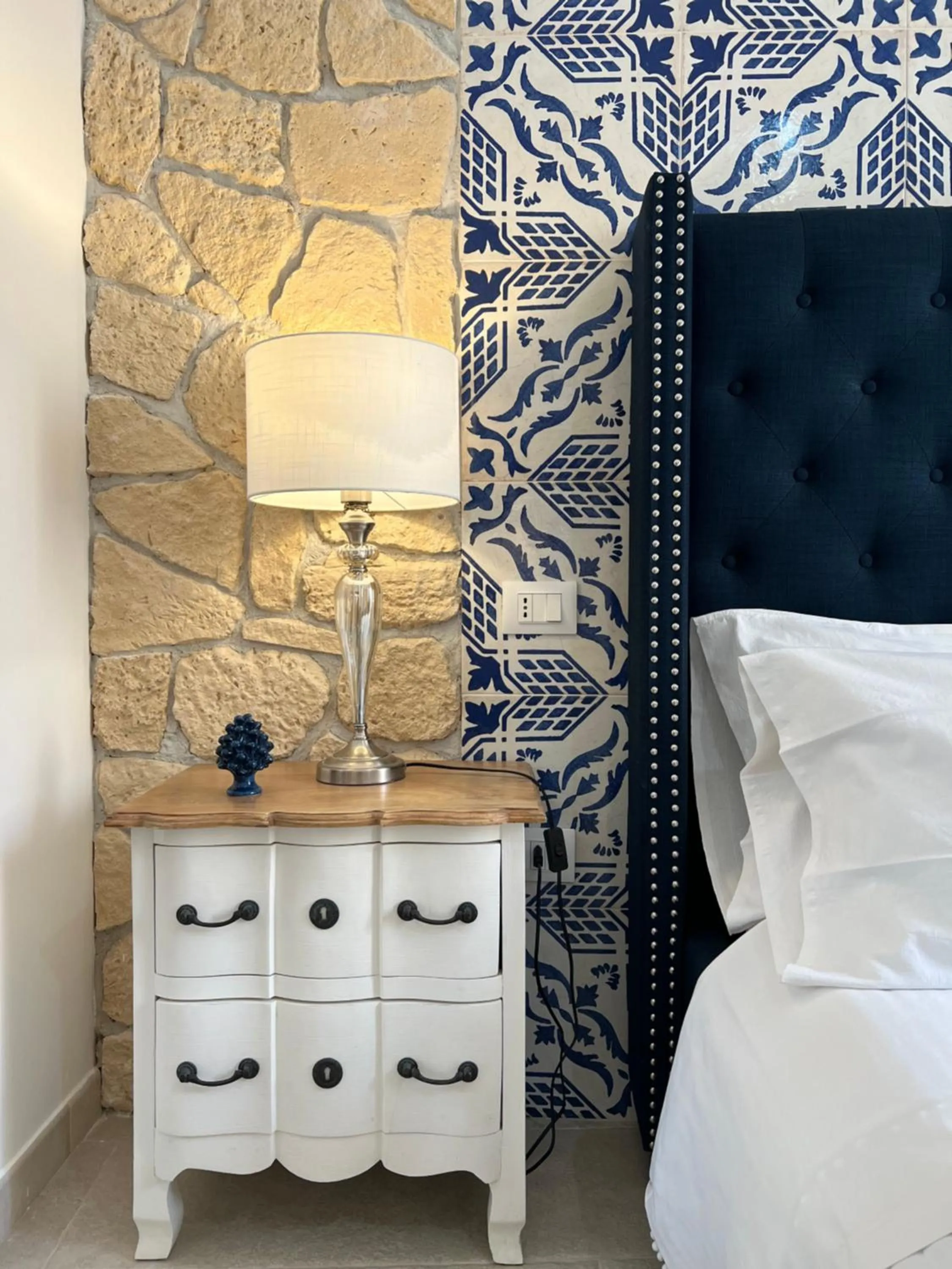 Bedroom in Incanto Siciliano