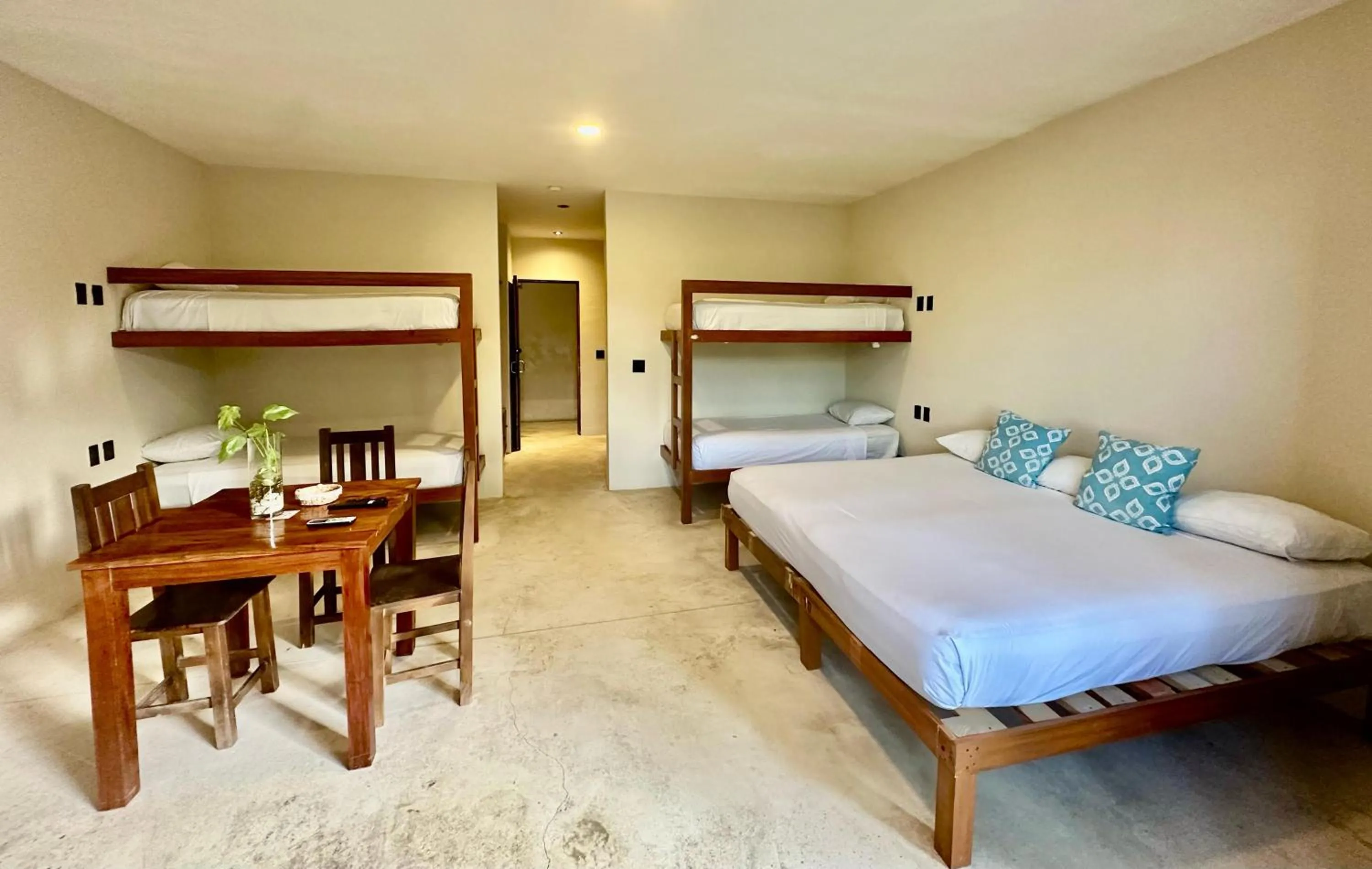 Bedroom, Bed in Moonshine Tulum Hotel & Hostel