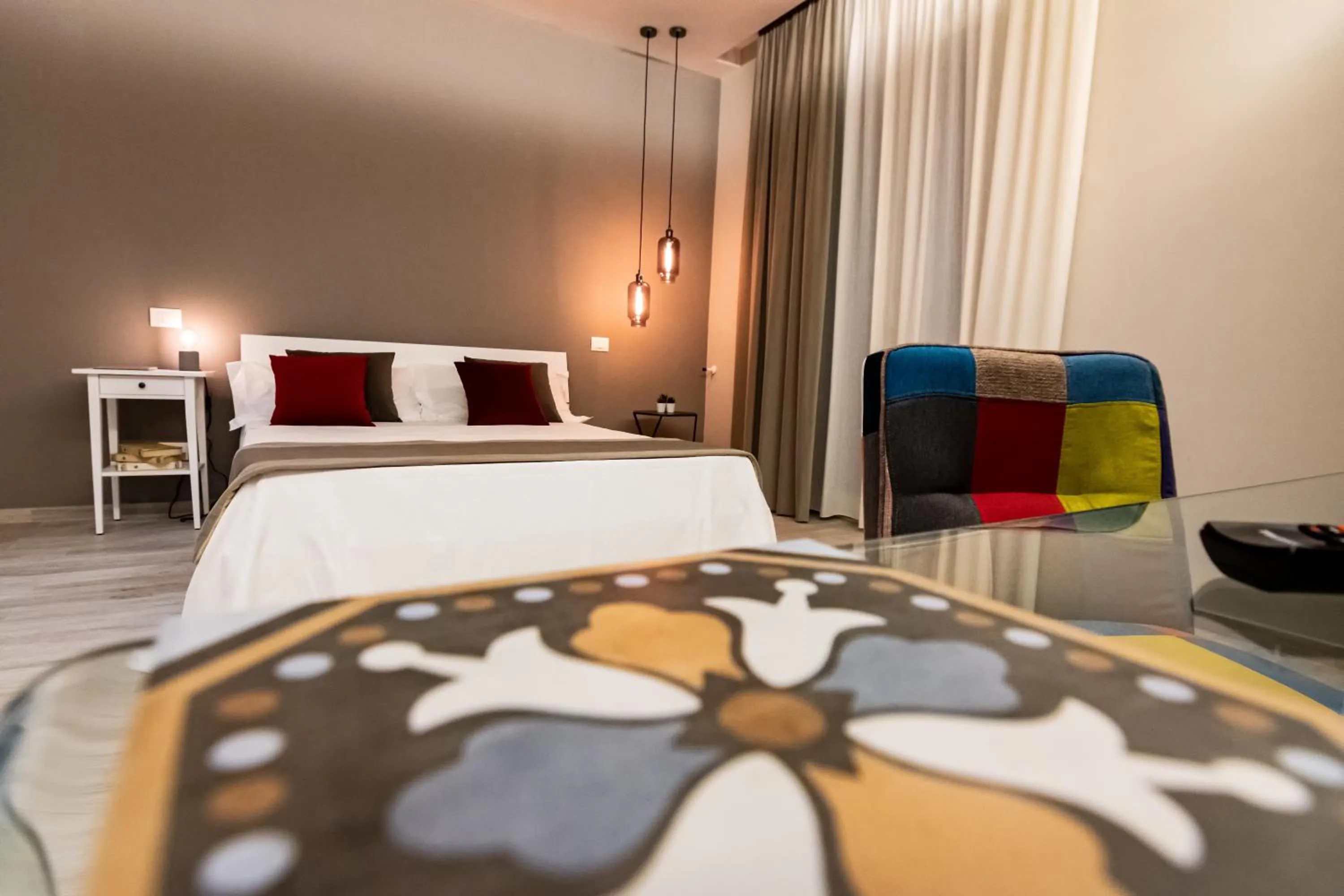 Bed in b&b Le Maioliche