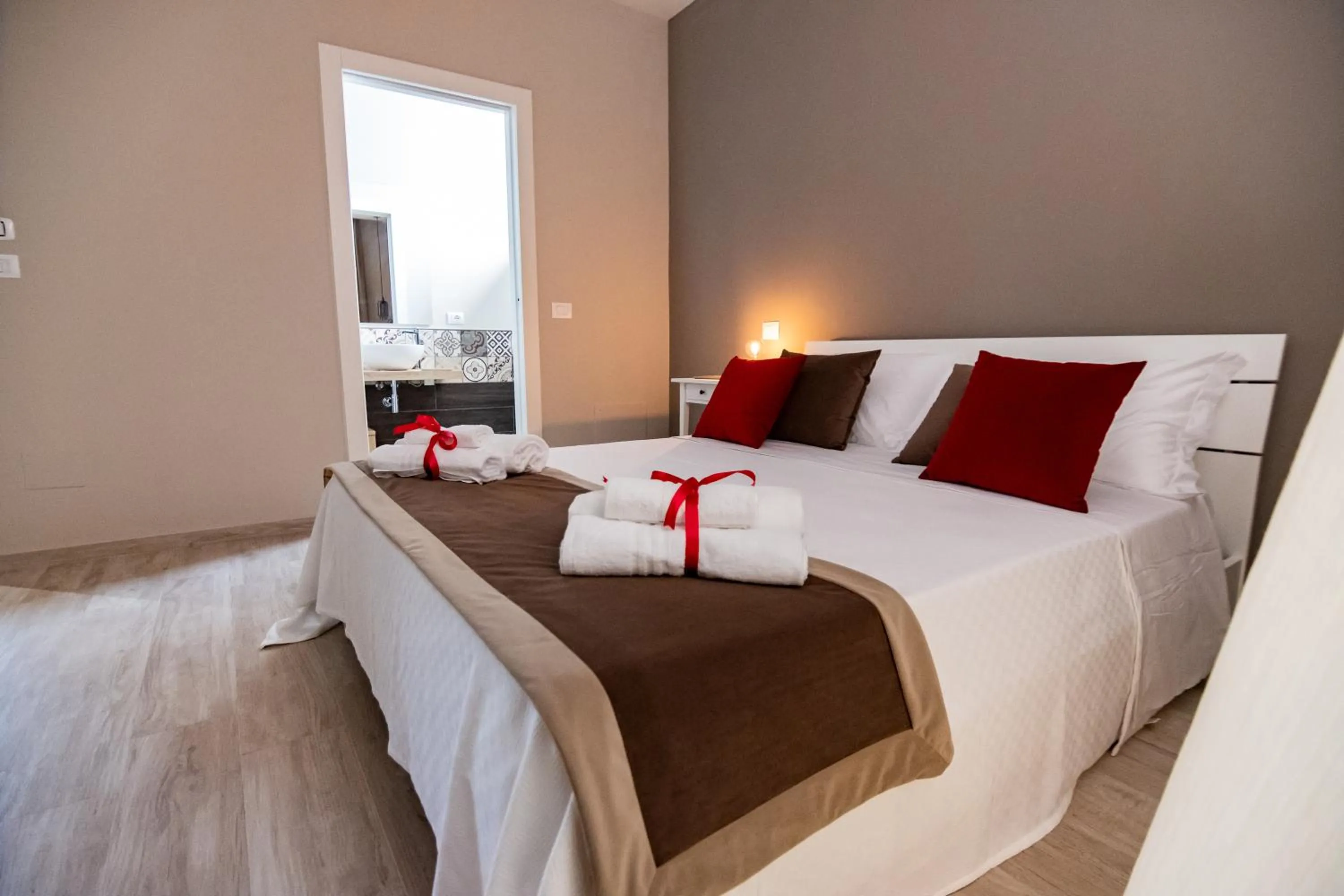 Bed in b&b Le Maioliche