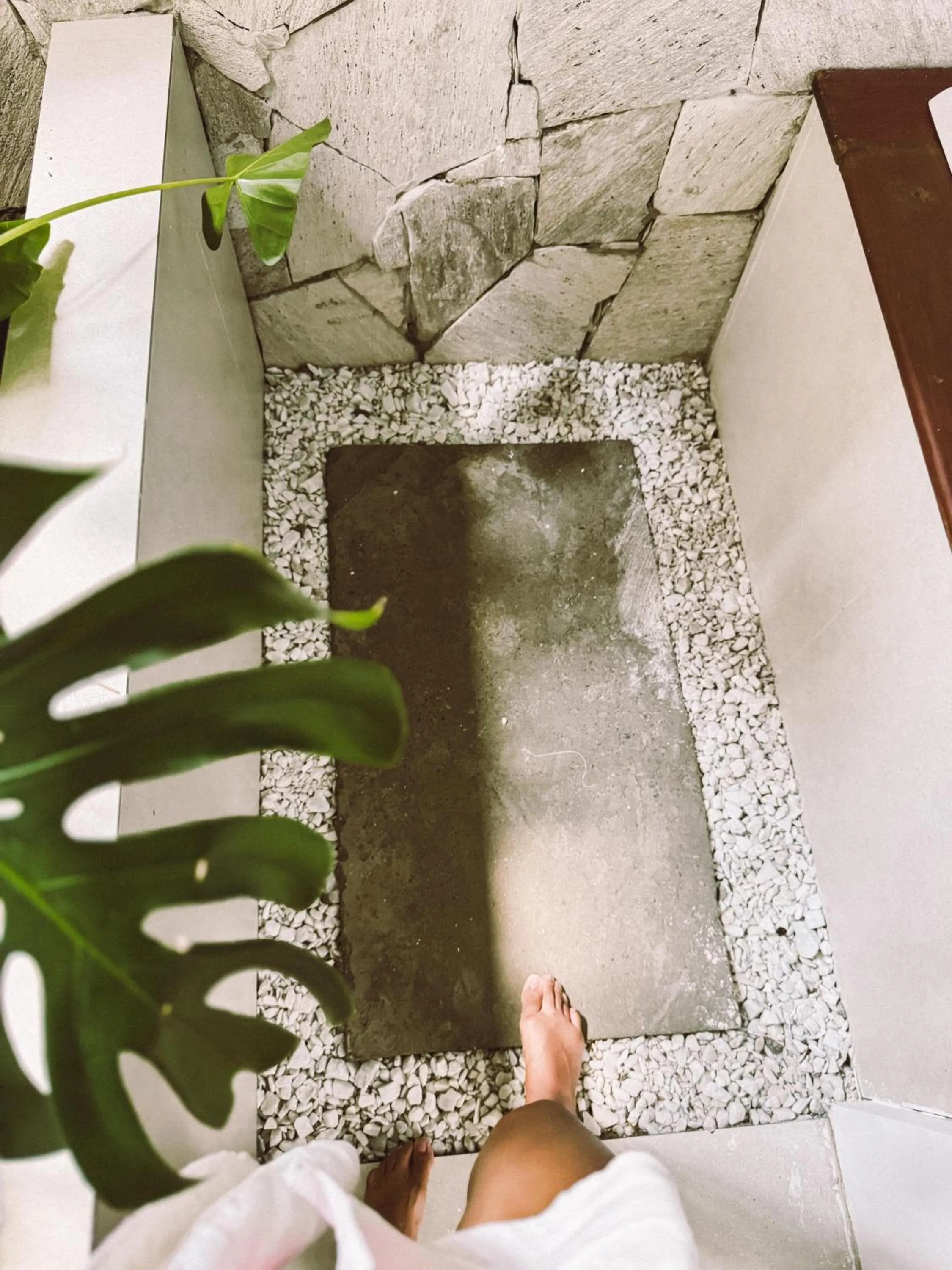 Hot Tub in Pousada Maré do Francês