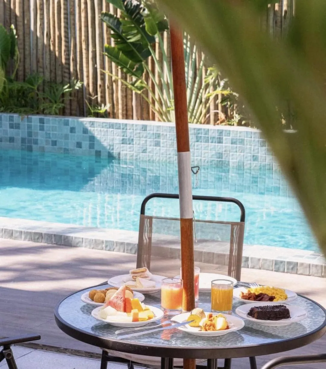 Breakfast in Pousada Maré do Francês