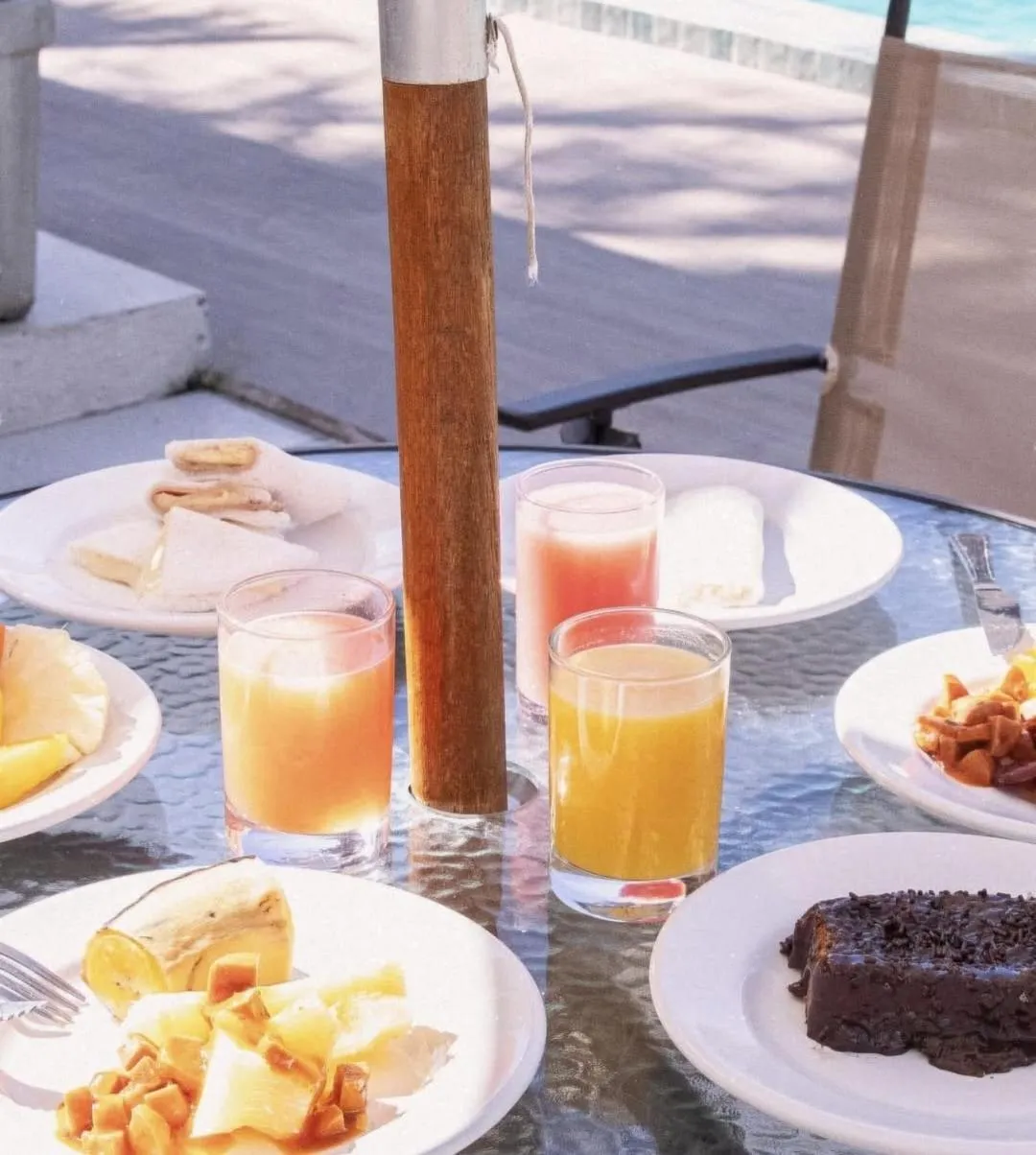 Breakfast in Pousada Maré do Francês