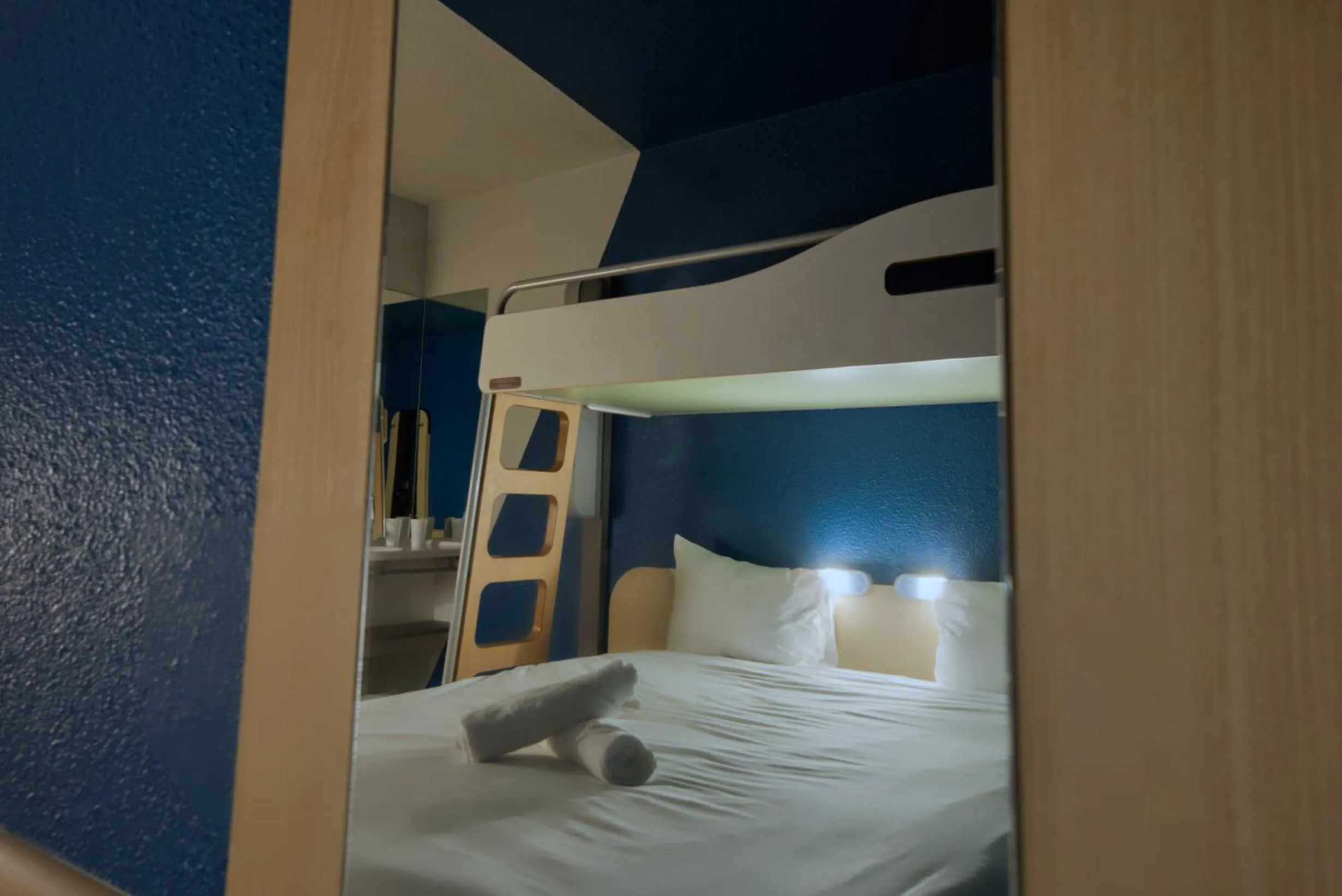 Bedroom, Bed in ibis Budget Gennevilliers Asnières - Rénové en 2025