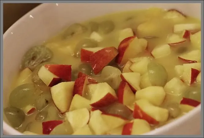 Food close-up in Hotel Baeren