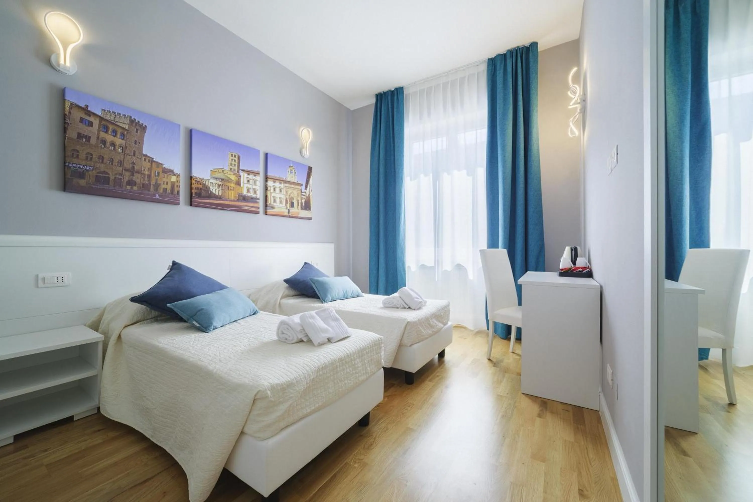 Bed in La Terrazza di Jenny B&B