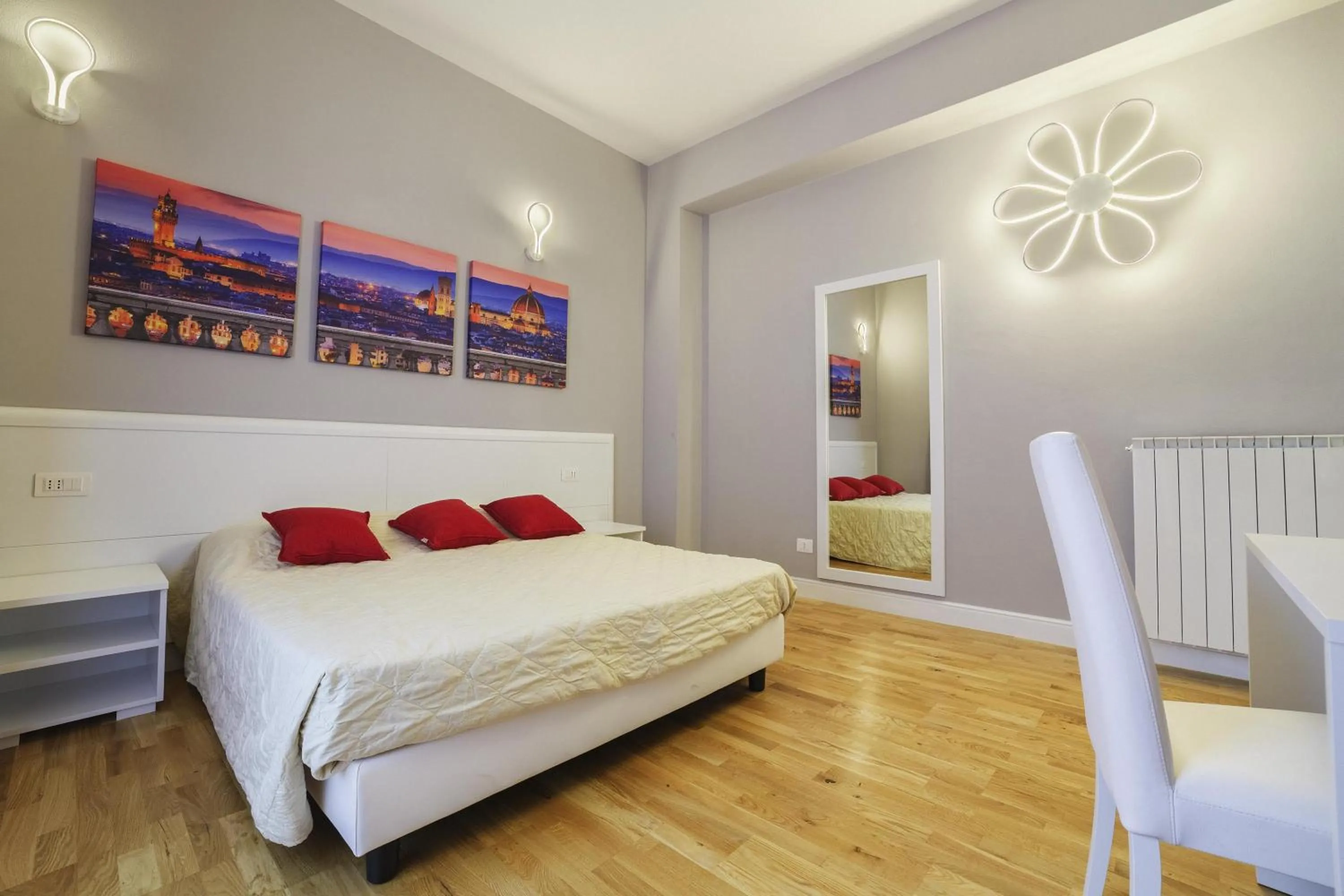 Bed in La Terrazza di Jenny B&B