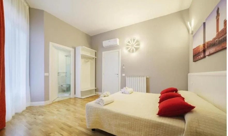 Bed in La Terrazza di Jenny B&B