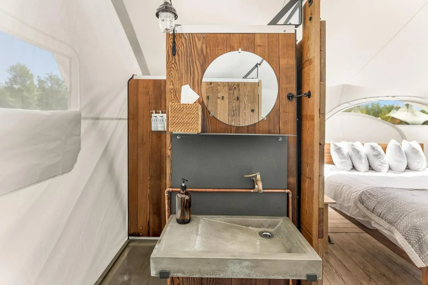 Stargazer with Kids Tent in Under Canvas Acadia Stargazer with Kids Tent in Under Canvas Acadia