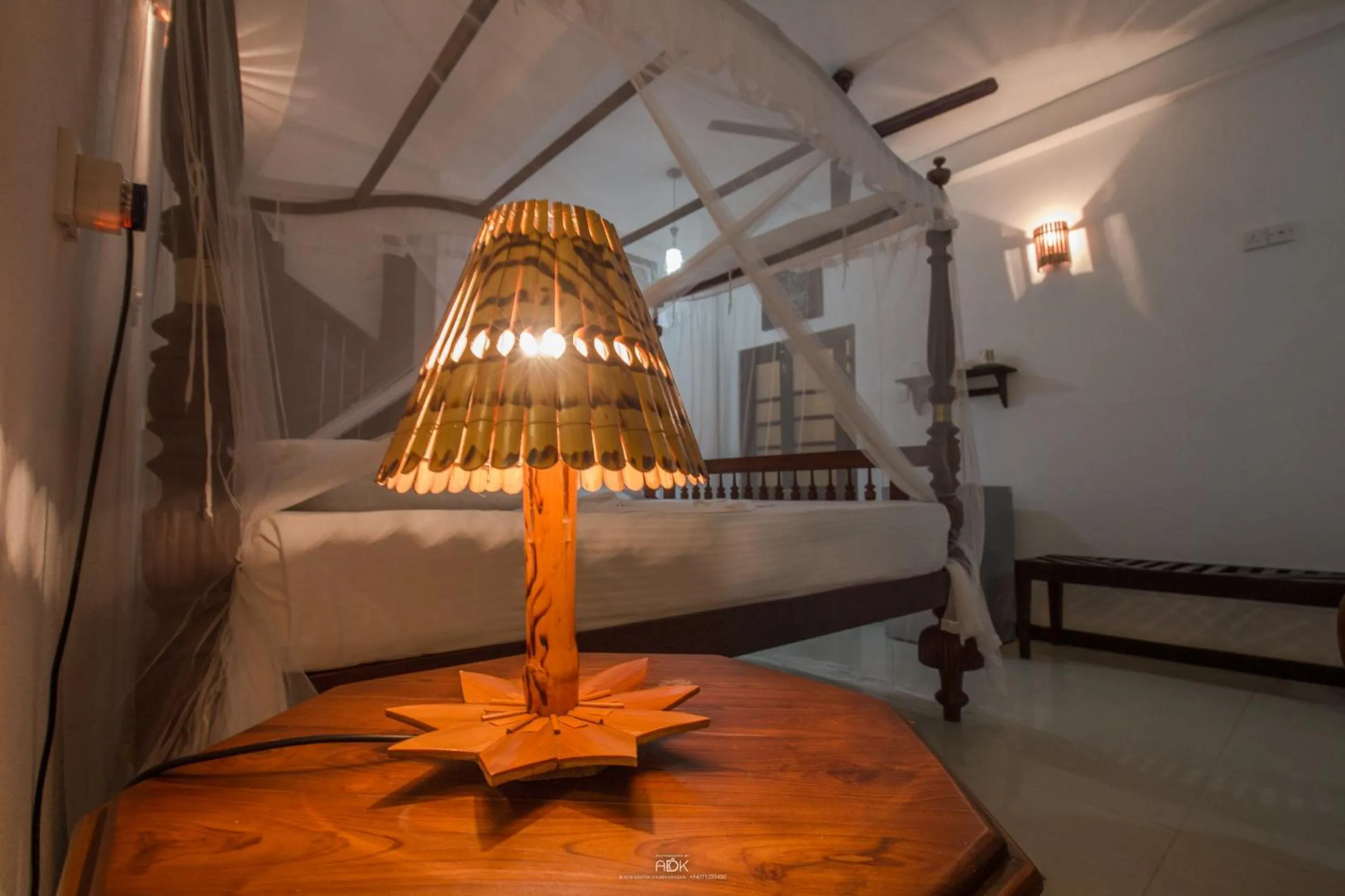 Bed in Seaview Deepal villa